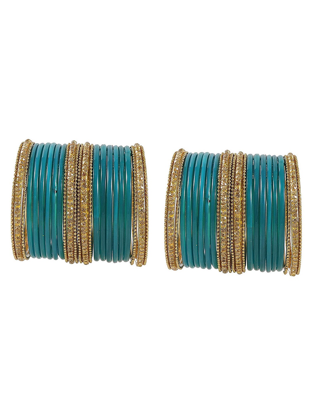 ZULKA Set Of 24 Bangle Non-Precious Metal Velvet and Zircon Gemstone Worked Bangle, Red
ZULKA Set Of 24 Bangle Non-Precious Metal Velvet and Zircon Gemstone Worked Bangle, Red