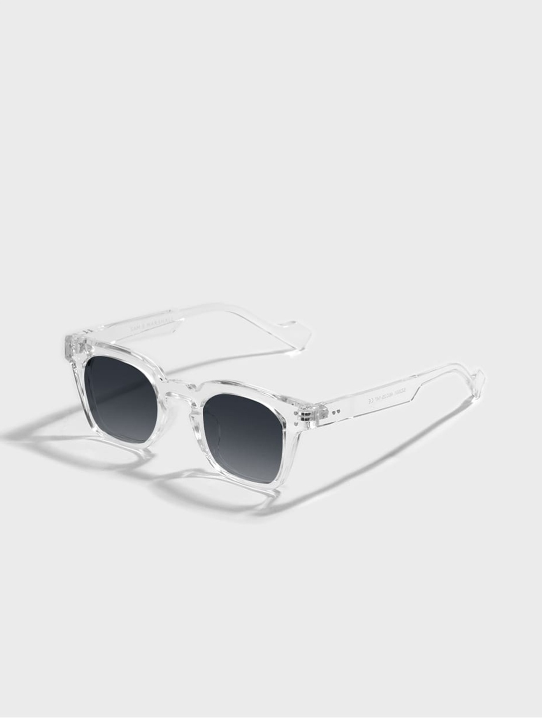 SAM & MARSHALL Unisex Wayfarer Sunglasses with UV Protected Lens JOHANNES_WHITE_2690, Black
SAM & MARSHALL Unisex Wayfarer Sunglasses with UV Protected Lens JOHANNES_WHITE_2690, Black