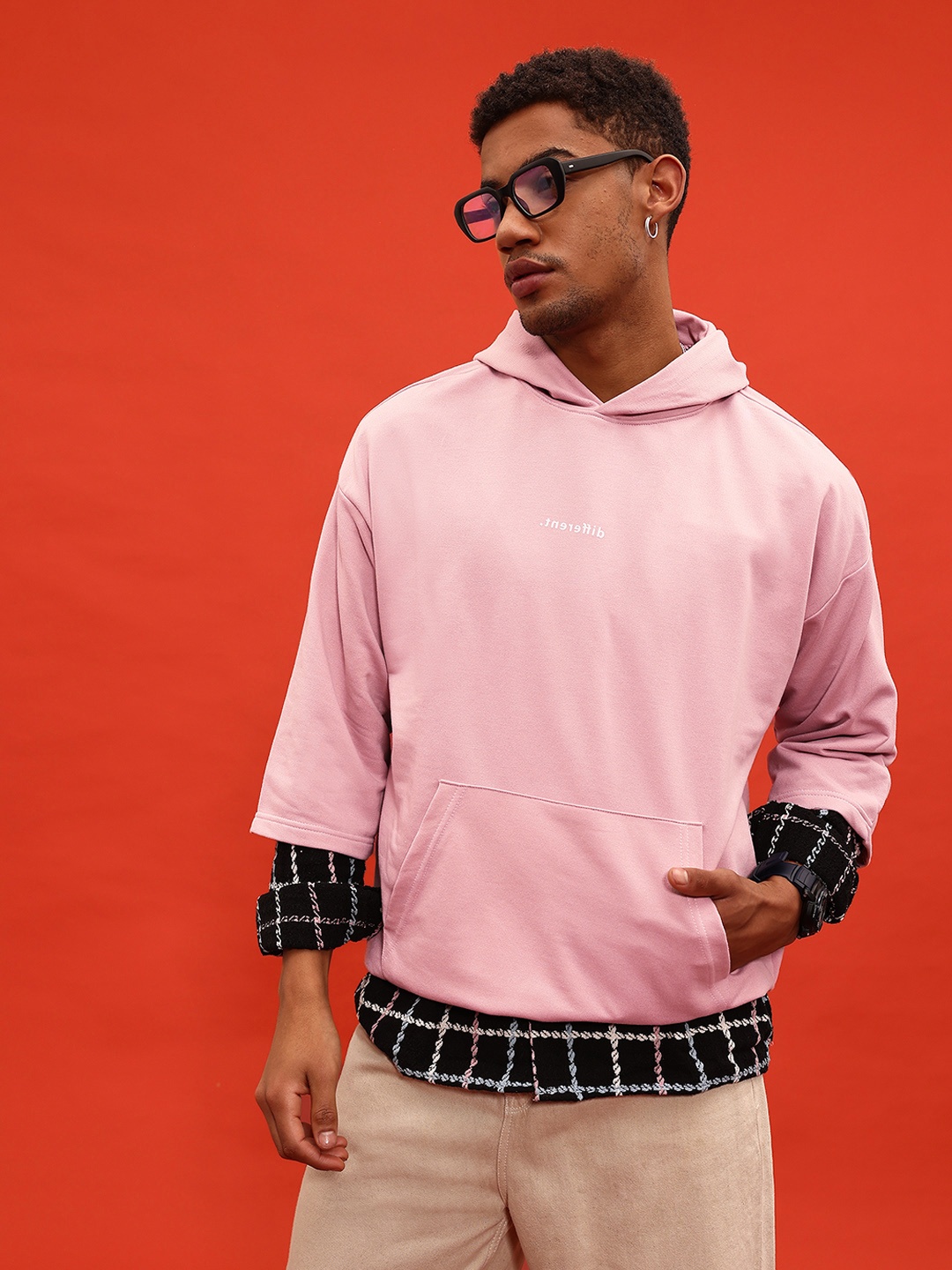 glitchez Comfort Redefined Typography Print Detail Terry Oversized Hooded Sweatshirt, Rose
glitchez Comfort Redefined Typography Print Detail Terry Oversized Hooded Sweatshirt, Rose