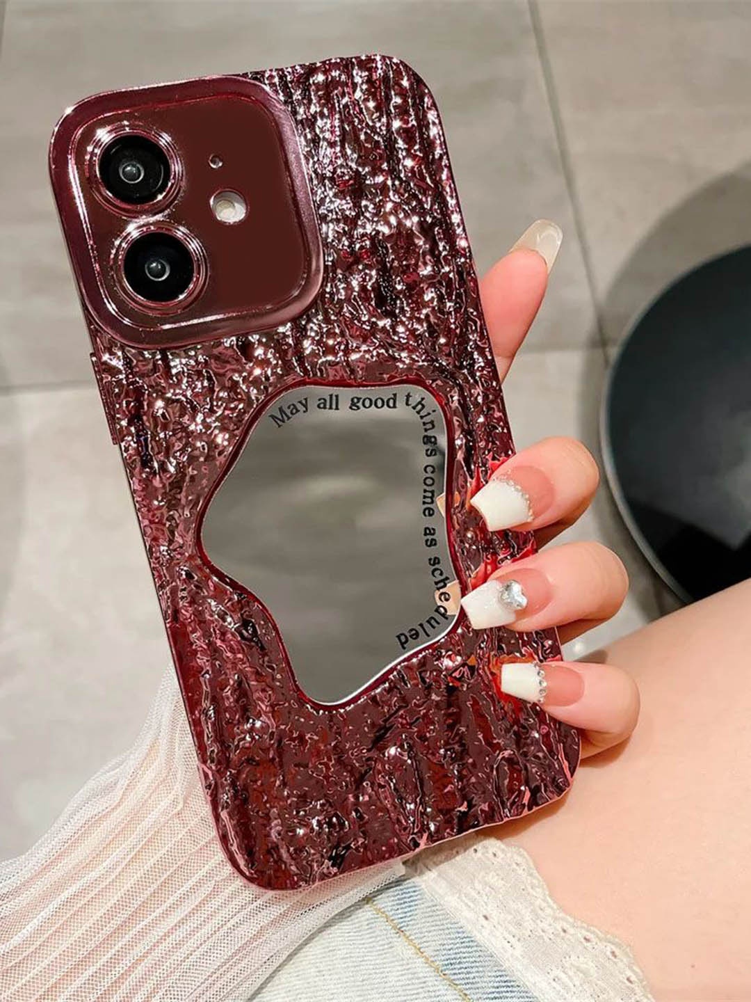 Luxury Kase Conversational Printed iPhone 12 Back Case Mobile Accessories, Rose gold
Luxury Kase Conversational Printed iPhone 12 Back Case Mobile Accessories, Rose gold