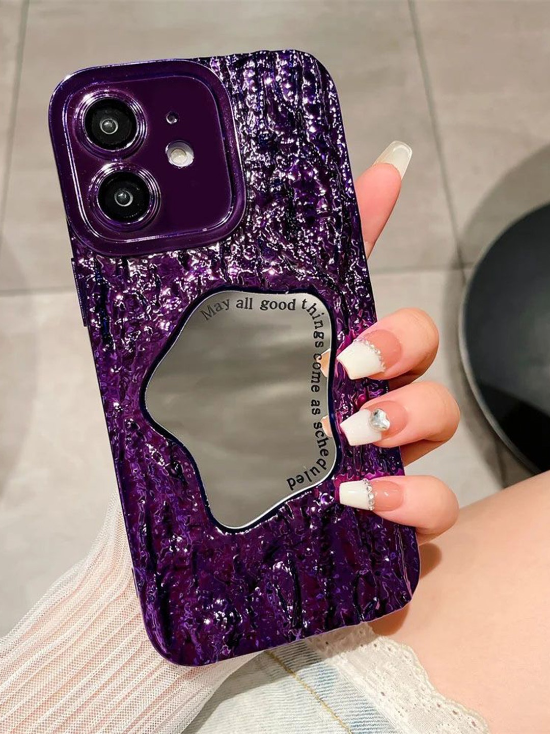 Luxury Kase Abstract Printed iPhone 11 Back Case Mobile Accessories, Purple
Luxury Kase Abstract Printed iPhone 11 Back Case Mobile Accessories, Purple