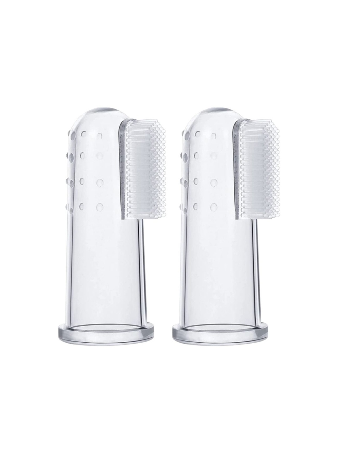 Coco Crush Set Of 2 Silicone Safe, Super Soft & Gentle Dental Care Pet Finger Toothbrush, Transparent
Coco Crush Set Of 2 Silicone Safe, Super Soft & Gentle Dental Care Pet Finger Toothbrush, Transparent