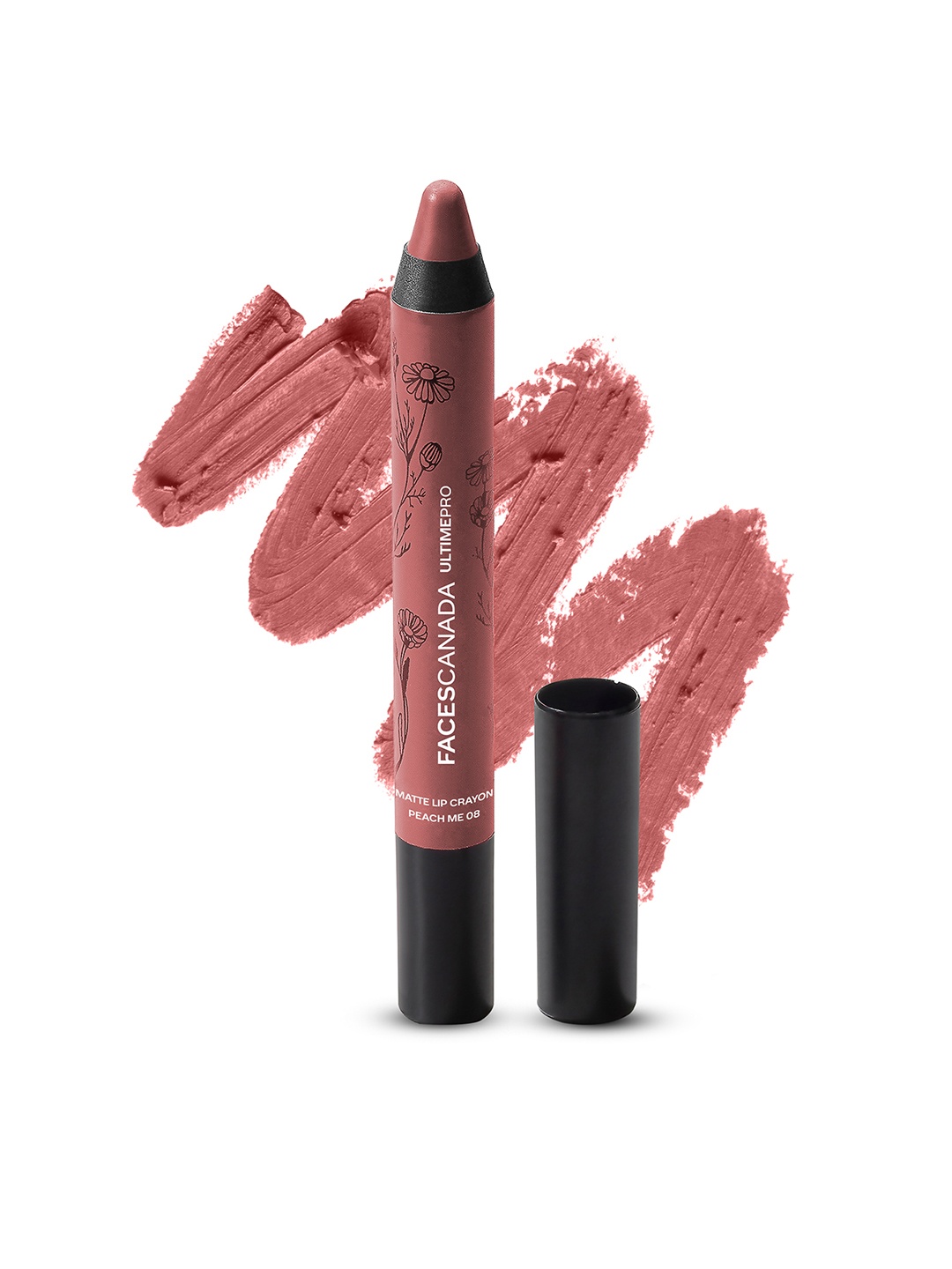 FACES CANADA Ultime Pro Matte Lip Crayon with Cocoa Butter & Chamomile 2.8g - Peach Me 08, Pink
FACES CANADA Ultime Pro Matte Lip Crayon with Cocoa Butter & Chamomile 2.8g - Peach Me 08, Pink