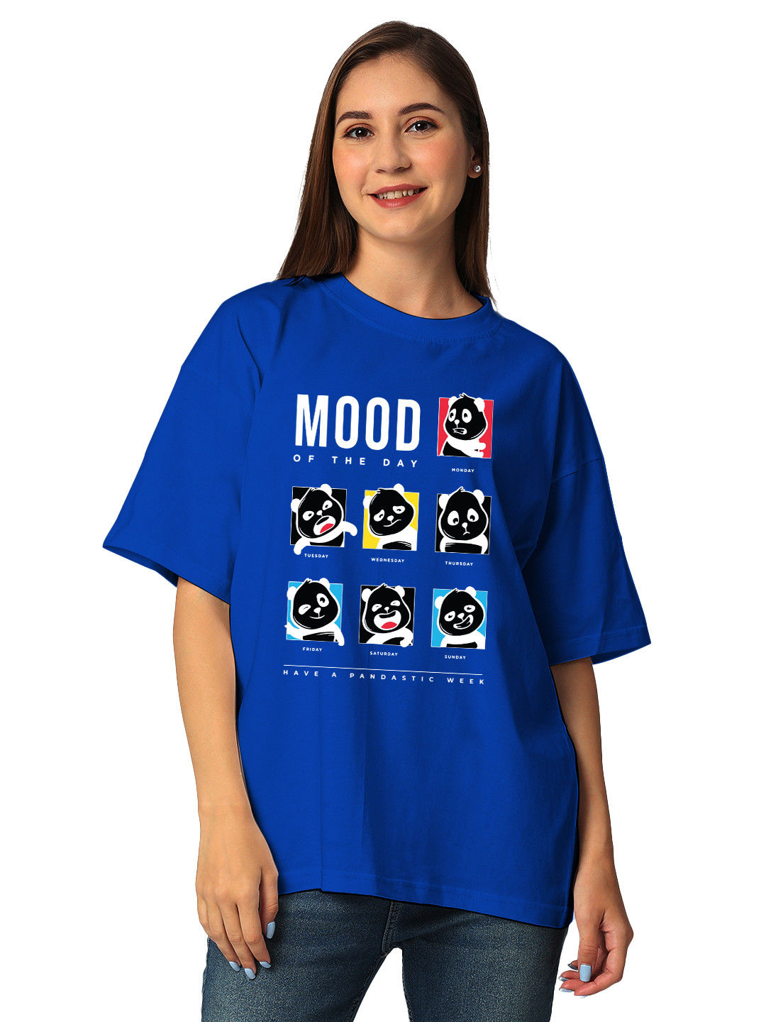 STATUS MANTRA Women Typography Printed Bio Finish Applique T-shirt, Blue
STATUS MANTRA Women Typography Printed Bio Finish Applique T-shirt, Blue