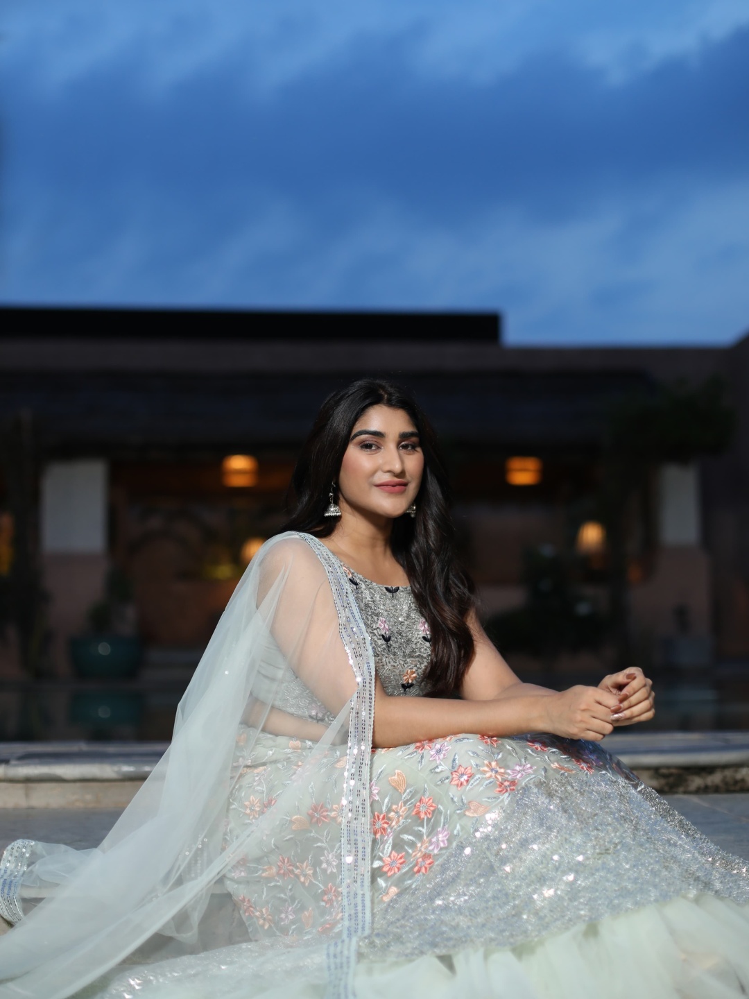 Rujave Embellished Thread Work Semi-Stitched Lehenga & Unstitched Blouse With Dupatta, Grey
Rujave Embellished Thread Work Semi-Stitched Lehenga & Unstitched Blouse With Dupatta, Grey