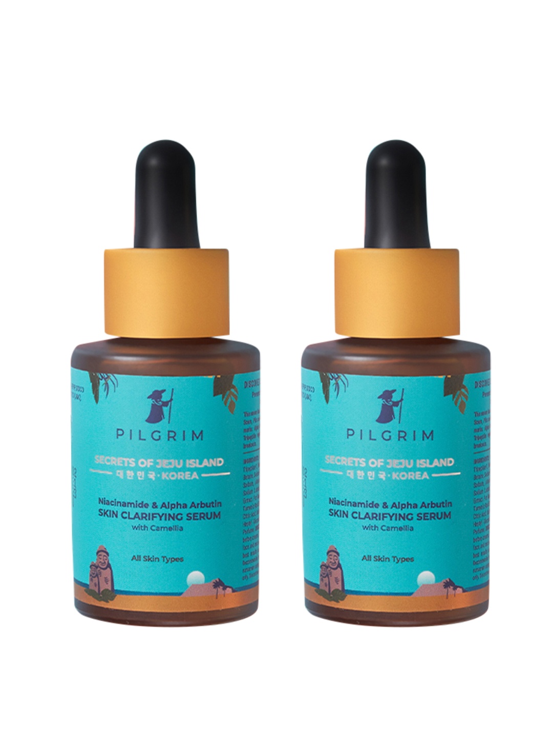 Pilgrim Set of 2 5% Niacinamide Skin Clarifying Face Serum for Clear & Glowing Skin, Teal
Pilgrim Set of 2 5% Niacinamide Skin Clarifying Face Serum for Clear & Glowing Skin, Teal
