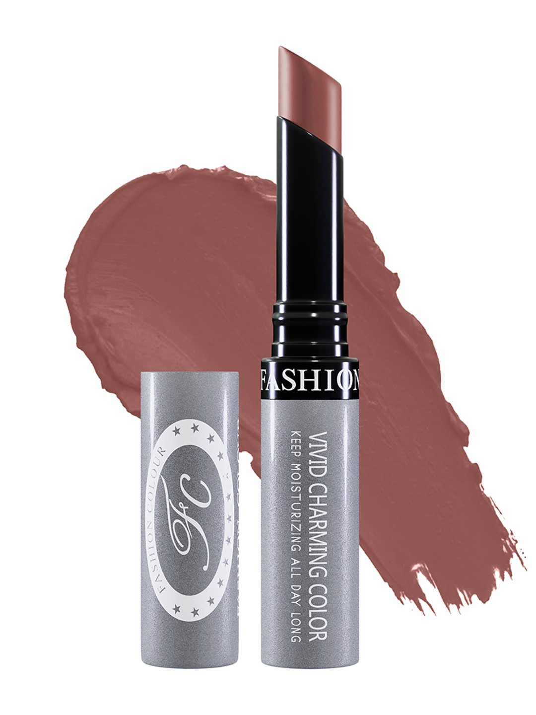 Fashion Colour Kiss Lip Vivid Charming Color No Transfer Lipstick - Caramel 79, Peach
Fashion Colour Kiss Lip Vivid Charming Color No Transfer Lipstick - Caramel 79, Peach