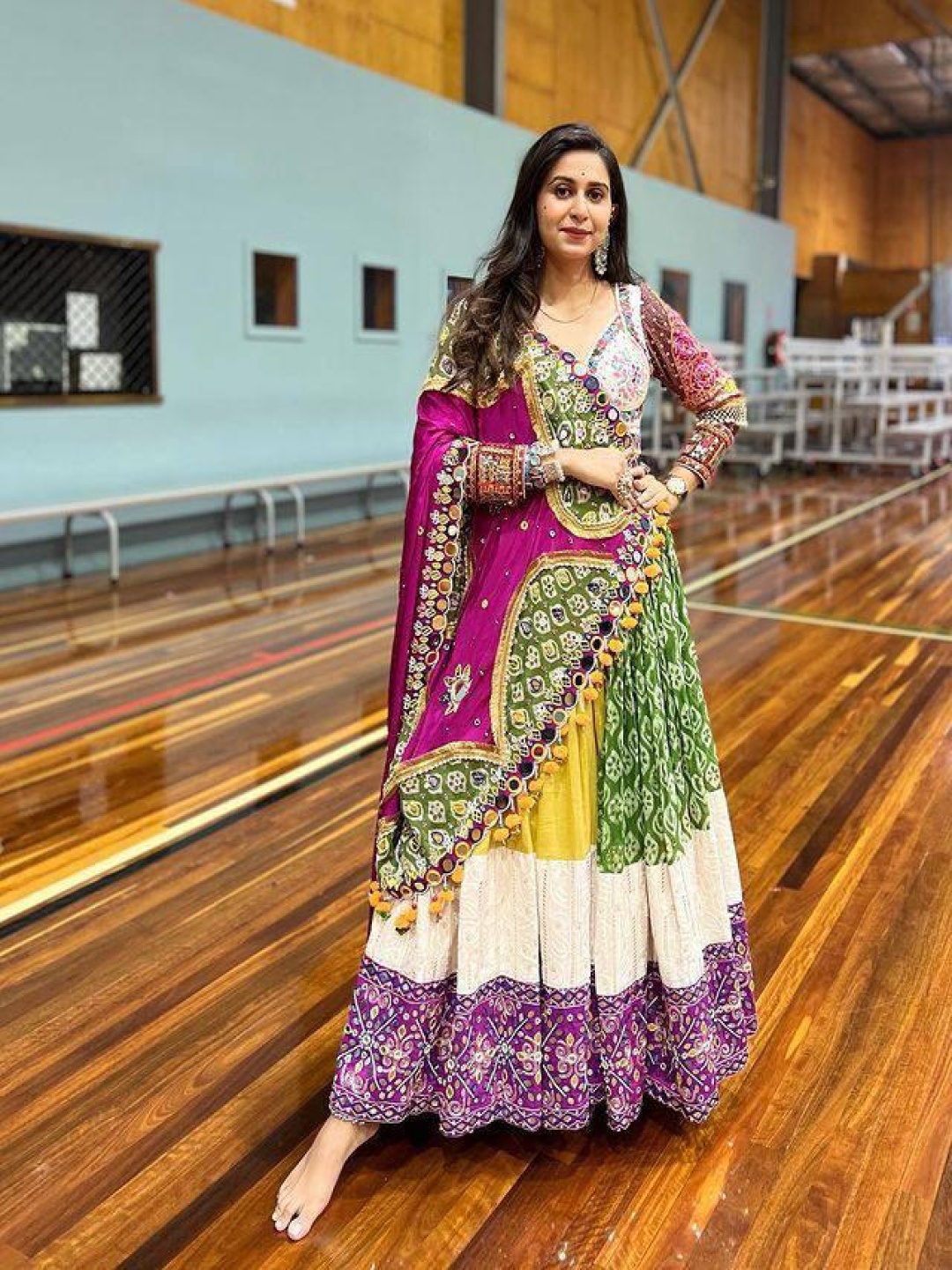 MAHALASA Printed Mirror Work Ready to Wear Lehenga & Unstitched Blouse With Dupatta, White
MAHALASA Printed Mirror Work Ready to Wear Lehenga & Unstitched Blouse With Dupatta, White