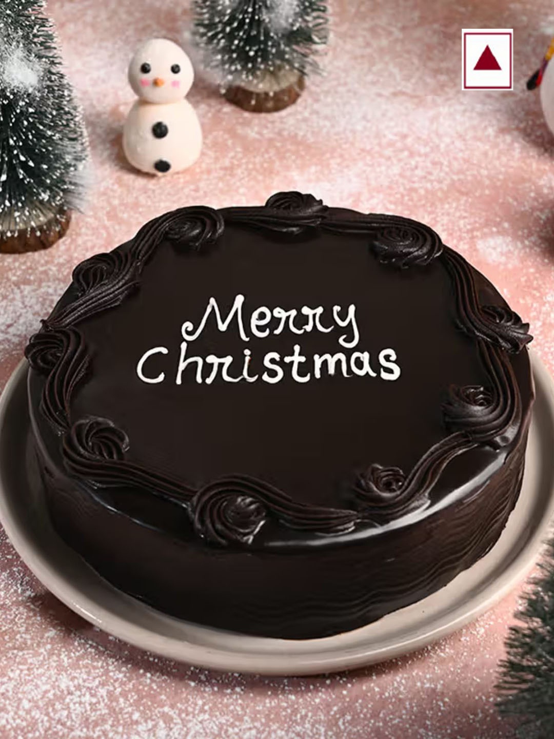 Floweraura Fresh Yummy Christmas Wishes Chocolate Truffle Flavour Round Shape Cake- 4Kg, Brown
Floweraura Fresh Yummy Christmas Wishes Chocolate Truffle Flavour Round Shape Cake- 4Kg, Brown