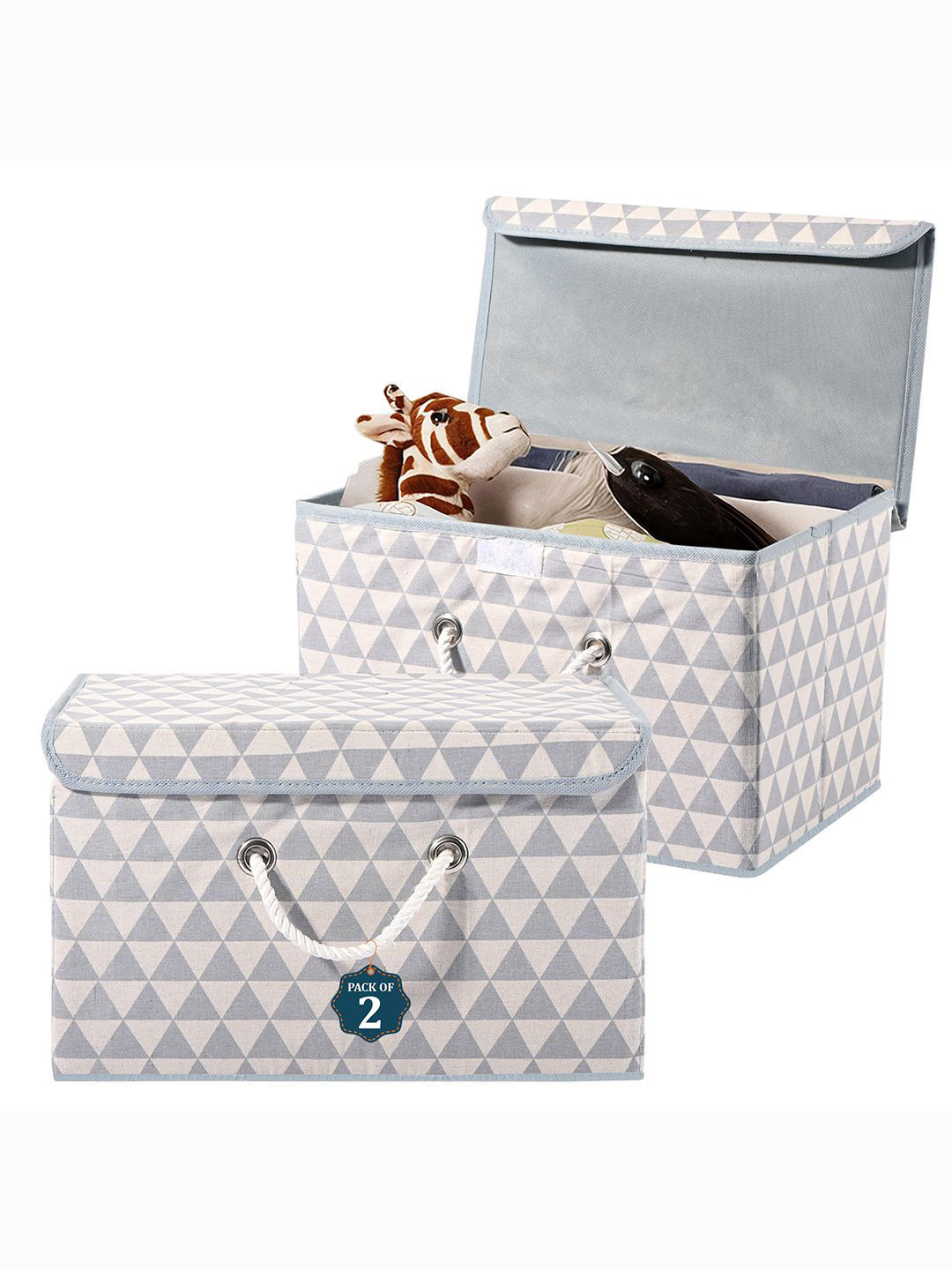 Kuber Industries Grey 2 Pieces Geometric Printed Cotton Multipurpose Drawer Organisers
Kuber Industries Grey 2 Pieces Geometric Printed Cotton Multipurpose Drawer Organisers