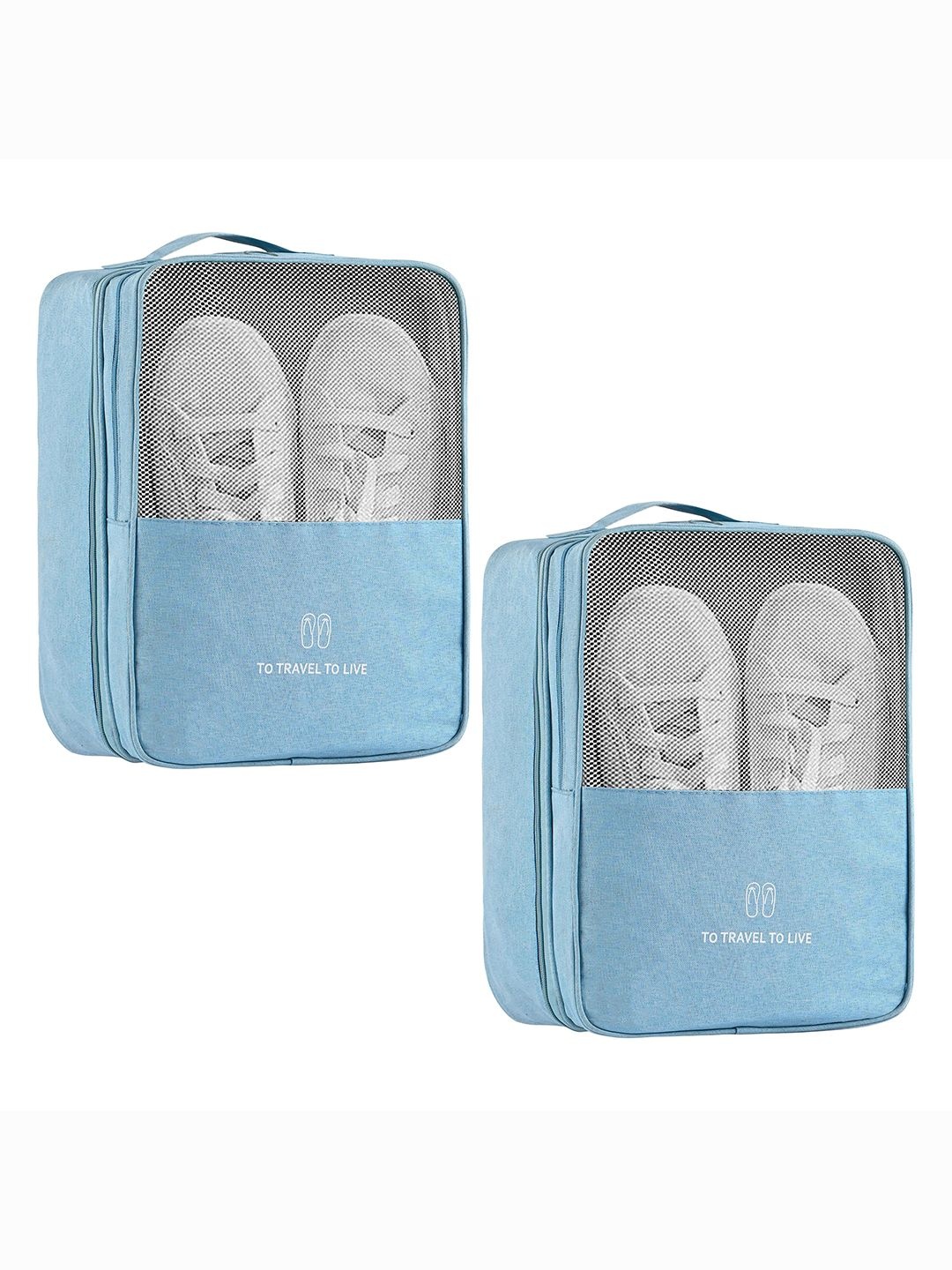 Kuber Industries Blue 2 Pieces Regular Travelling Shoes Bags Organisers with 3 Layer
Kuber Industries Blue 2 Pieces Regular Travelling Shoes Bags Organisers with 3 Layer