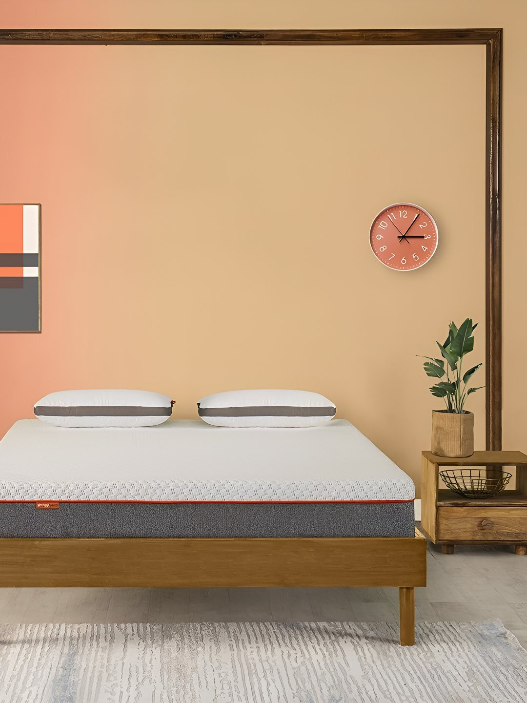 Sleepyhead Prime BodyIQ Orthopedic Memory Foam 6" Double Mattress (75x48 Inch), White
Sleepyhead Prime BodyIQ Orthopedic Memory Foam 6" Double Mattress (75x48 Inch), White