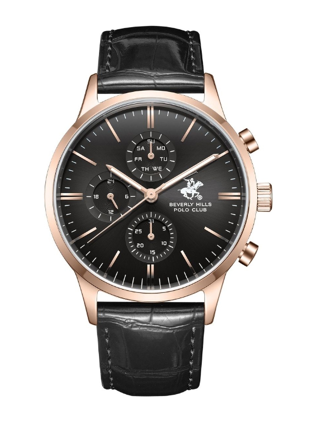 Beverly Hills Polo Club Men Dial & Leather Straps Analogue Chronograph Watch BP3614Y.451, Black
Beverly Hills Polo Club Men Dial & Leather Straps Analogue Chronograph Watch BP3614Y.451, Black