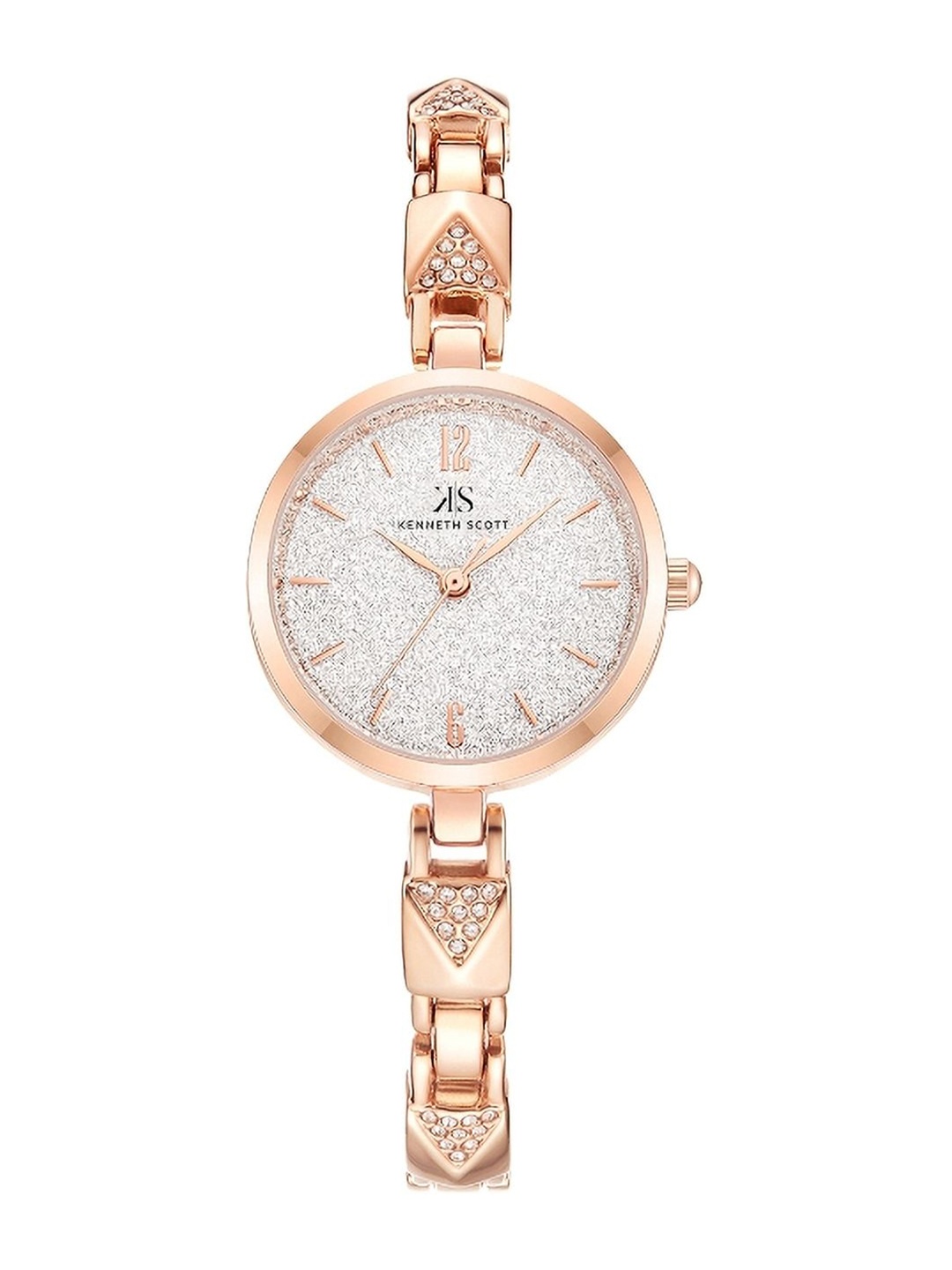 KENNETH SCOTT Women Embellished Stainless Steel Bracelet Straps Analogue Watch K23507-RBKS, Rose gold
KENNETH SCOTT Women Embellished Stainless Steel Bracelet Straps Analogue Watch K23507-RBKS, Rose gold