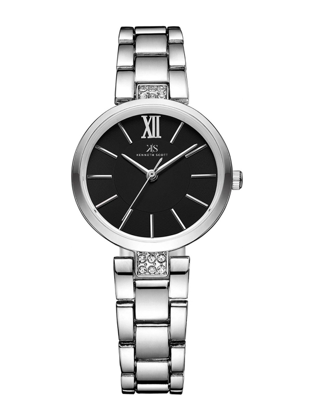 KENNETH SCOTT Women Dial & Stainless Steel Straps Analogue Watch K23533-SBSB, Silver
KENNETH SCOTT Women Dial & Stainless Steel Straps Analogue Watch K23533-SBSB, Silver
