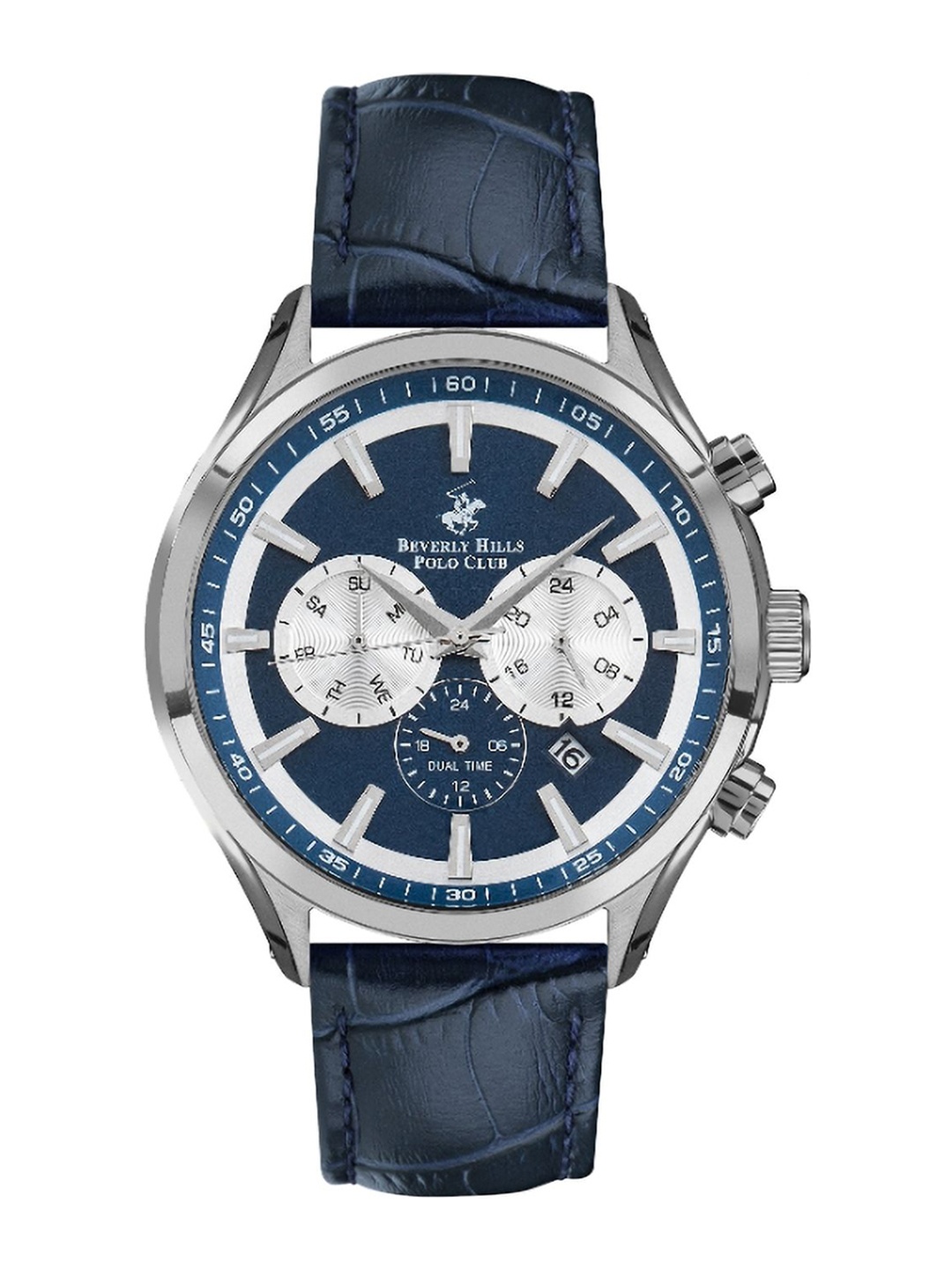 Beverly Hills Polo Club Men Patterned Dial & Leather Straps Analogue Watch BP3112X.399, Blue
Beverly Hills Polo Club Men Patterned Dial & Leather Straps Analogue Watch BP3112X.399, Blue