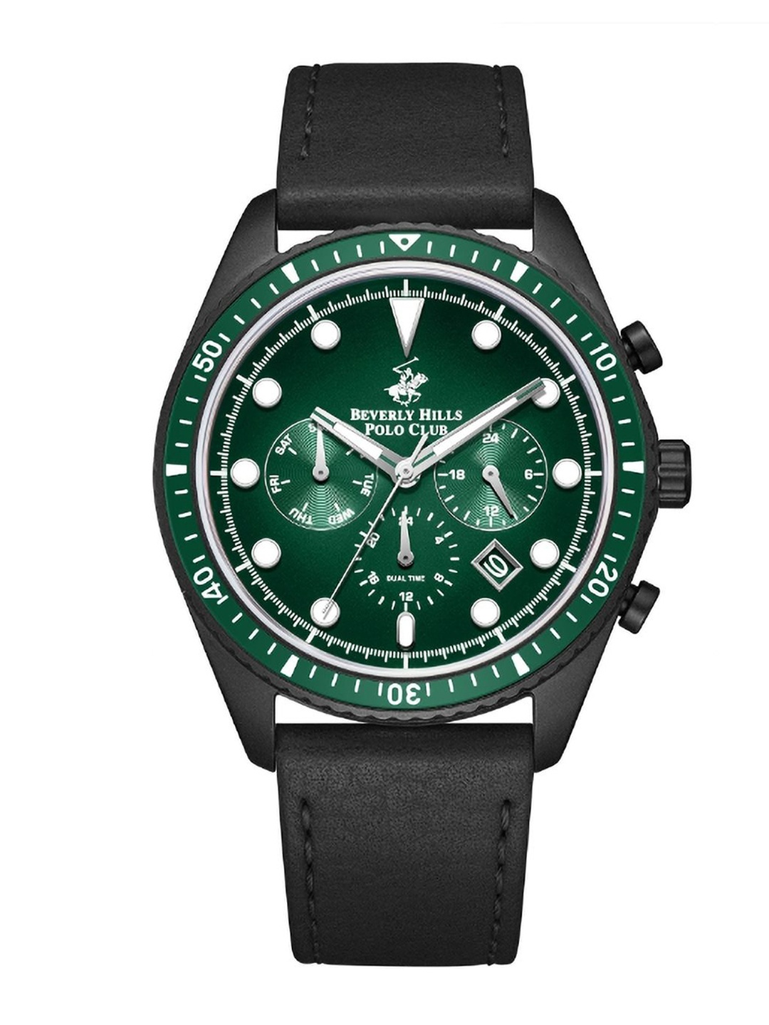 Beverly Hills Polo Club Men Leather Straps Analogue Multi Function Watch BP5027Y.671, Green
Beverly Hills Polo Club Men Leather Straps Analogue Multi Function Watch BP5027Y.671, Green