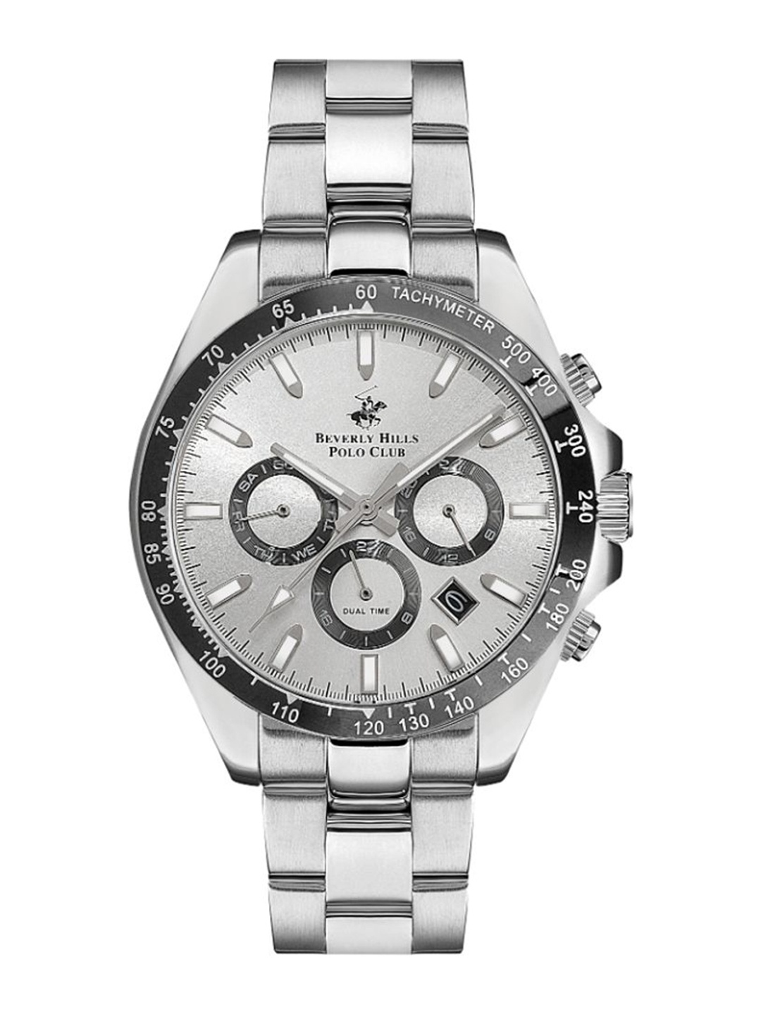 Beverly Hills Polo Club Men Bracelet Straps Analogue Multi Function Watch BP3127X.330, Silver
Beverly Hills Polo Club Men Bracelet Straps Analogue Multi Function Watch BP3127X.330, Silver