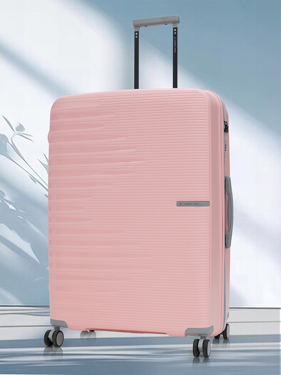 Nasher Miles Havelock Polypropylene TSA Lock Large Pink Trolley Bag - 28 Inch (75 cm)
Nasher Miles Havelock Polypropylene TSA Lock Large Pink Trolley Bag - 28 Inch (75 cm)