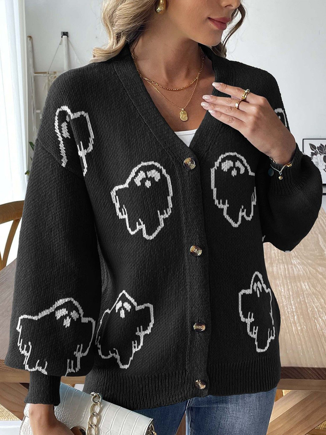 StyleCast Women Cardigan, Black
StyleCast Women Cardigan, Black