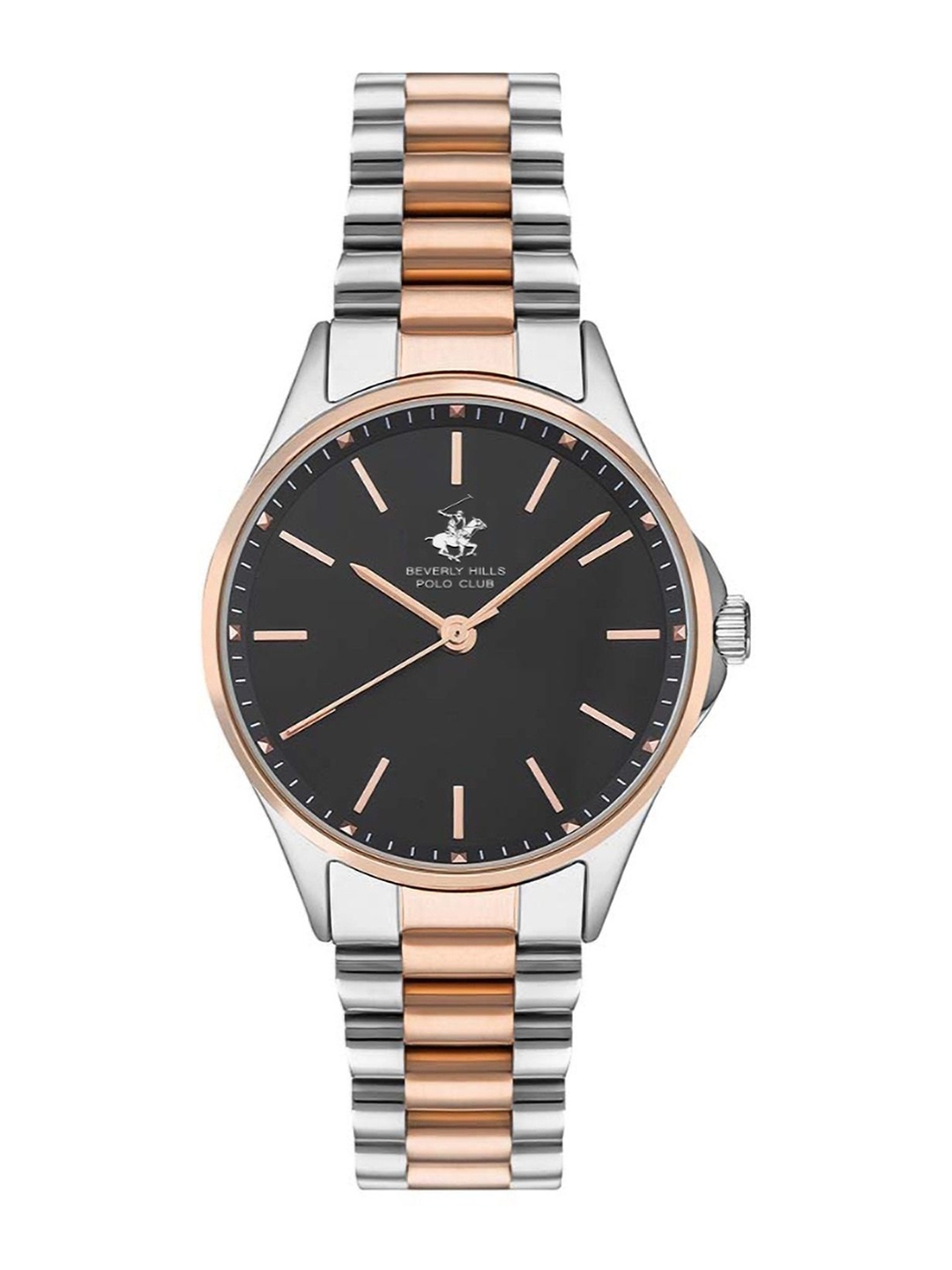 Beverly Hills Polo Club Women Dial & Bracelet Style Straps Analogue Watch-BP1306Y.550, Black
Beverly Hills Polo Club Women Dial & Bracelet Style Straps Analogue Watch-BP1306Y.550, Black