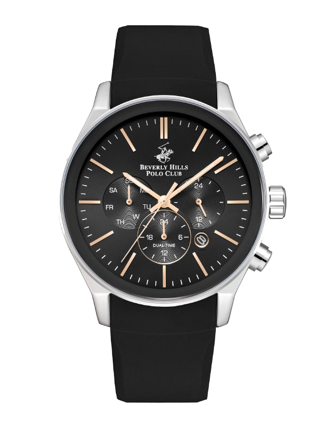 Beverly Hills Polo Club Men Round Dial Analogue Multi Function Watch BP5015Y.351, Black
Beverly Hills Polo Club Men Round Dial Analogue Multi Function Watch BP5015Y.351, Black