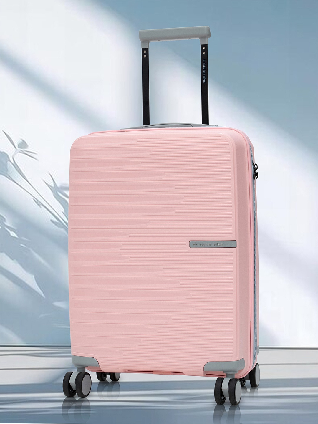 Nasher Miles Havelock Polypropylene TSA Lock Cabin Pink Trolley Bag - 20 Inch (55 cm)
Nasher Miles Havelock Polypropylene TSA Lock Cabin Pink Trolley Bag - 20 Inch (55 cm)