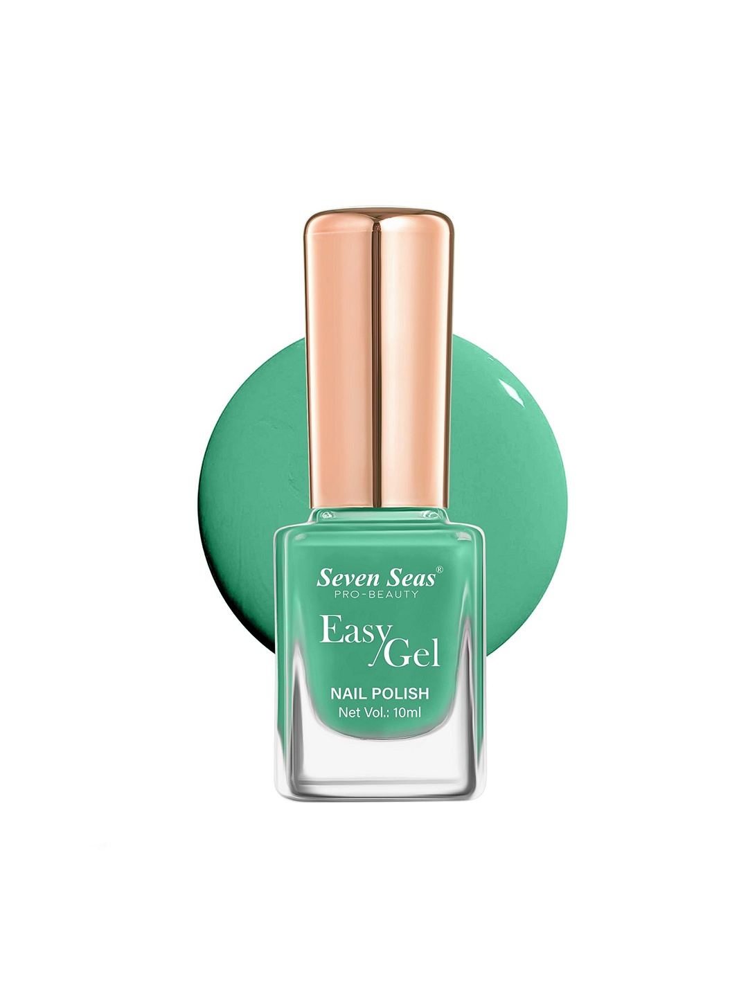 Seven Seas Easy Gel Pro-Beauty Quick Dry Formula Glossy Nail Polish - 10 ml - Green 232
Seven Seas Easy Gel Pro-Beauty Quick Dry Formula Glossy Nail Polish - 10 ml - Green 232