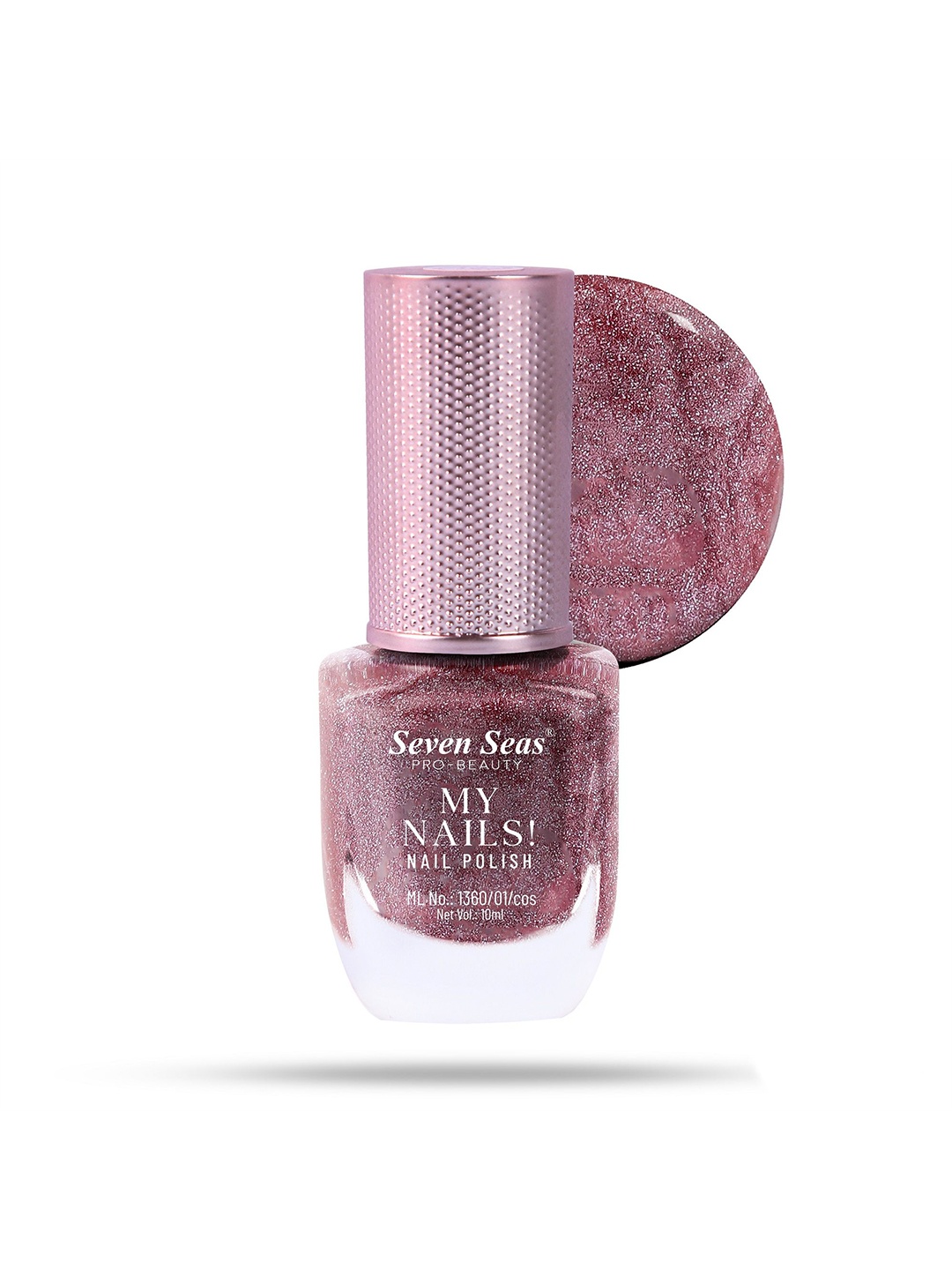 Seven Seas My Nails Pro-Beauty Long-Lasting Glitter Nail Polish - 10 ml - Brown 358
Seven Seas My Nails Pro-Beauty Long-Lasting Glitter Nail Polish - 10 ml - Brown 358