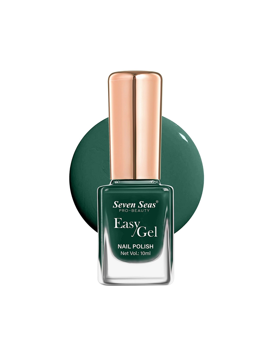 Seven Seas Easy Gel Pro-Beauty Quick Dry Formula Glossy Nail Polish - 10 ml - Green 229
Seven Seas Easy Gel Pro-Beauty Quick Dry Formula Glossy Nail Polish - 10 ml - Green 229