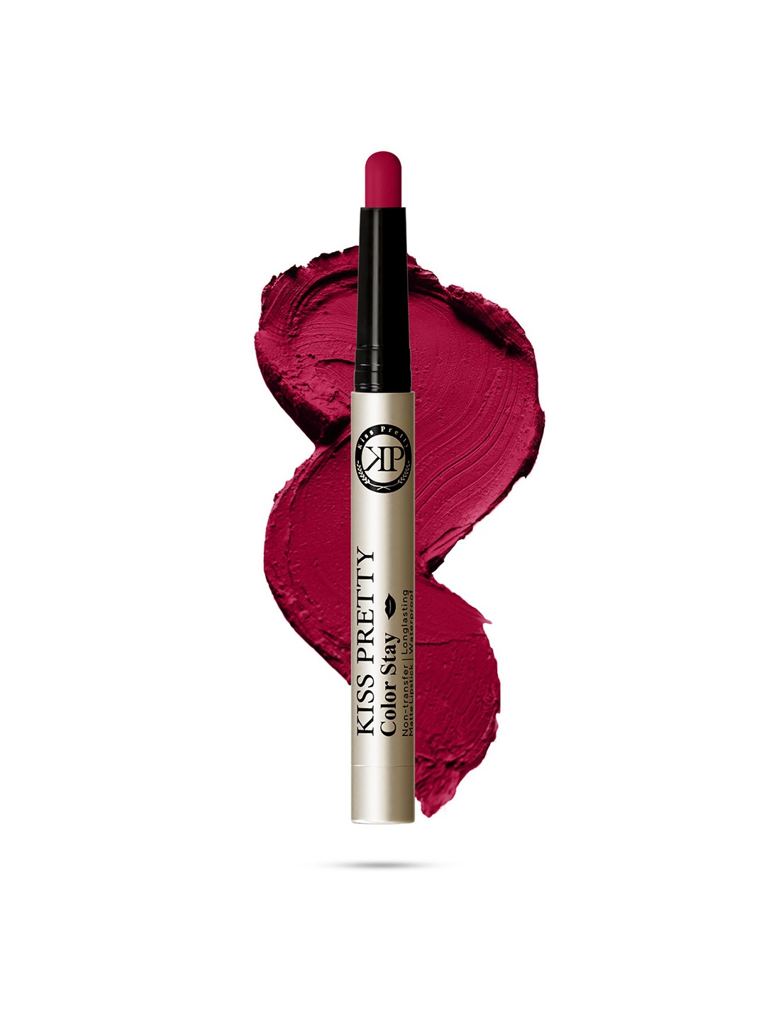 Kiss pretty Color Stay Long Lasting Matte Lip Crayon Lipstick- 3.5 g- Mehroon Magic 07, Maroon
Kiss pretty Color Stay Long Lasting Matte Lip Crayon Lipstick- 3.5 g- Mehroon Magic 07, Maroon