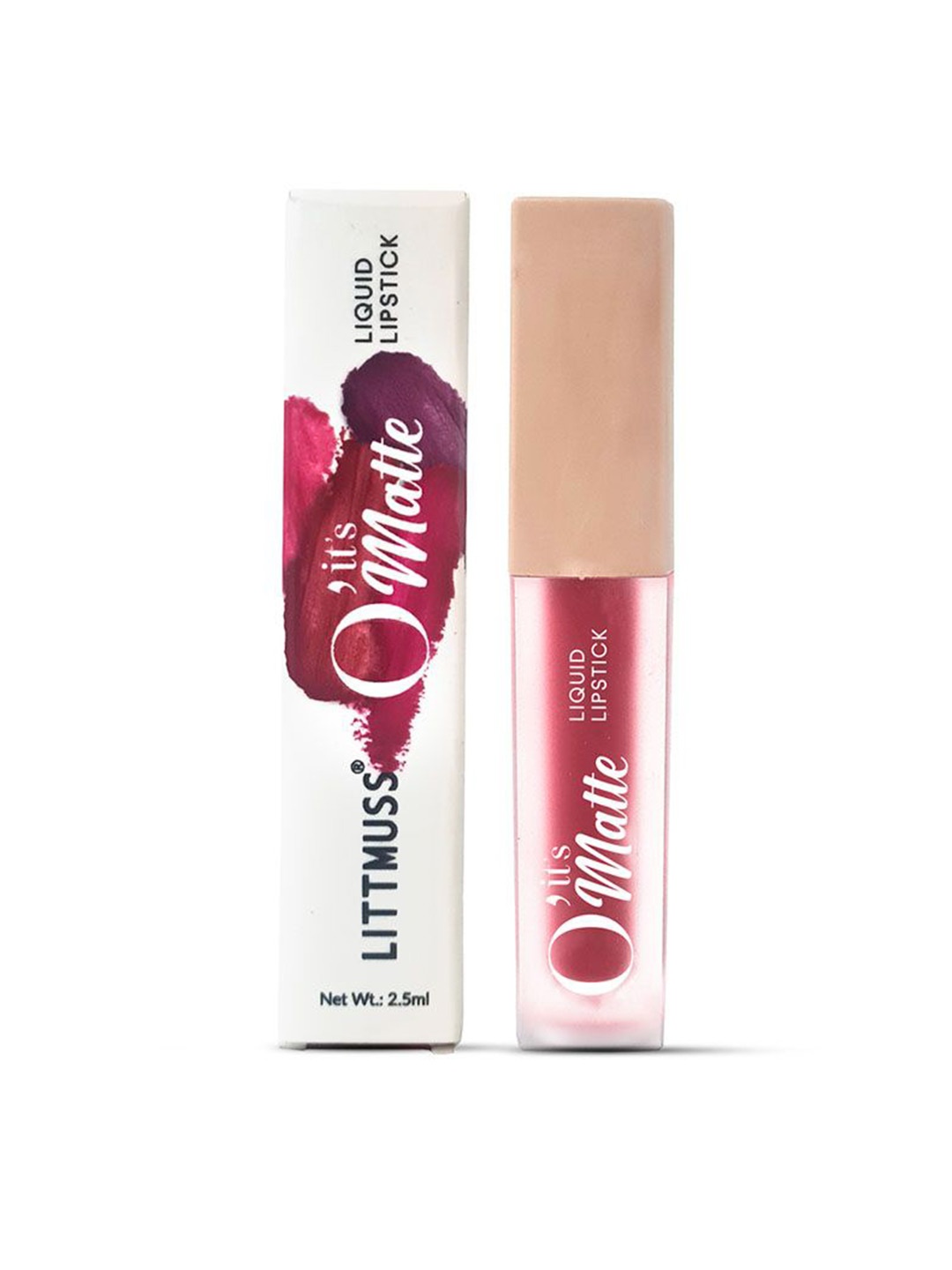 LITTMUSS O' It's Matte Waterproof Long Lasting Liquid Lipstick 2.5 ml - Ginger Spice 09, Nude
LITTMUSS O' It's Matte Waterproof Long Lasting Liquid Lipstick 2.5 ml - Ginger Spice 09, Nude