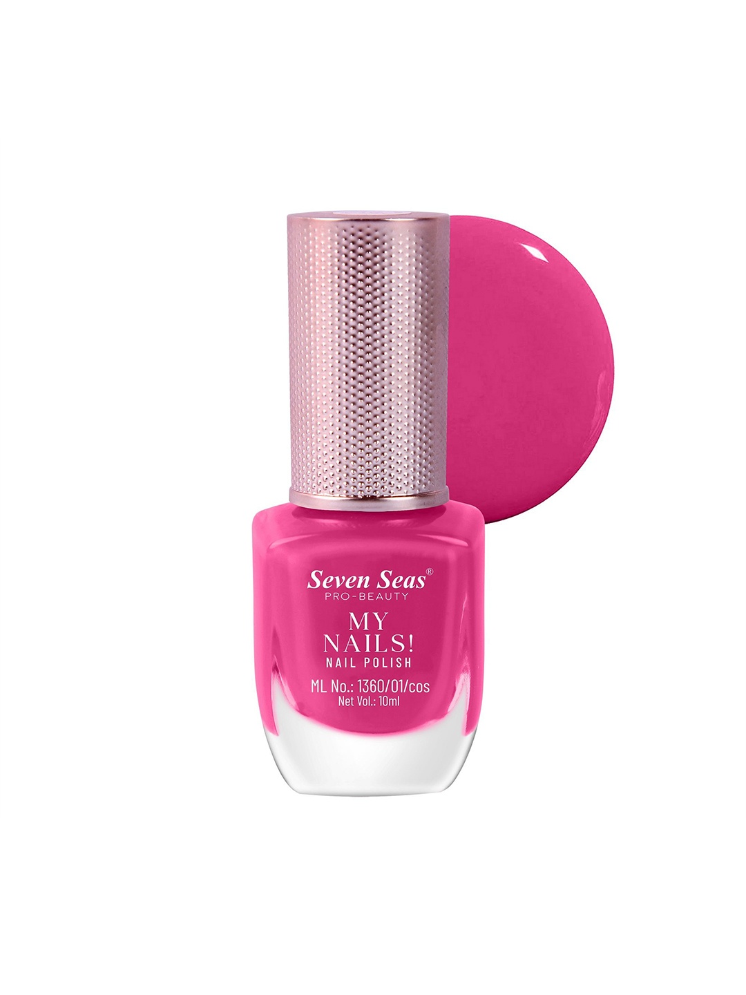 Seven Seas My Nails Glossy Finish Long-Wearing Nail Polish - 10 ml - Shade No - 228 - Pink
Seven Seas My Nails Glossy Finish Long-Wearing Nail Polish - 10 ml - Shade No - 228 - Pink