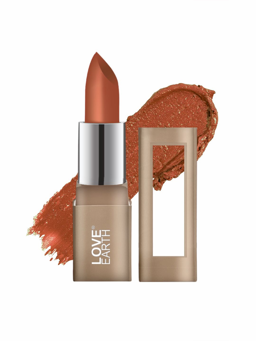 LOVE EARTH Satin Matte Lipstick Enriched With Almond Oil & Vitamin E- 3.5 g- Caramel 314, Brown
LOVE EARTH Satin Matte Lipstick Enriched With Almond Oil & Vitamin E- 3.5 g- Caramel 314, Brown