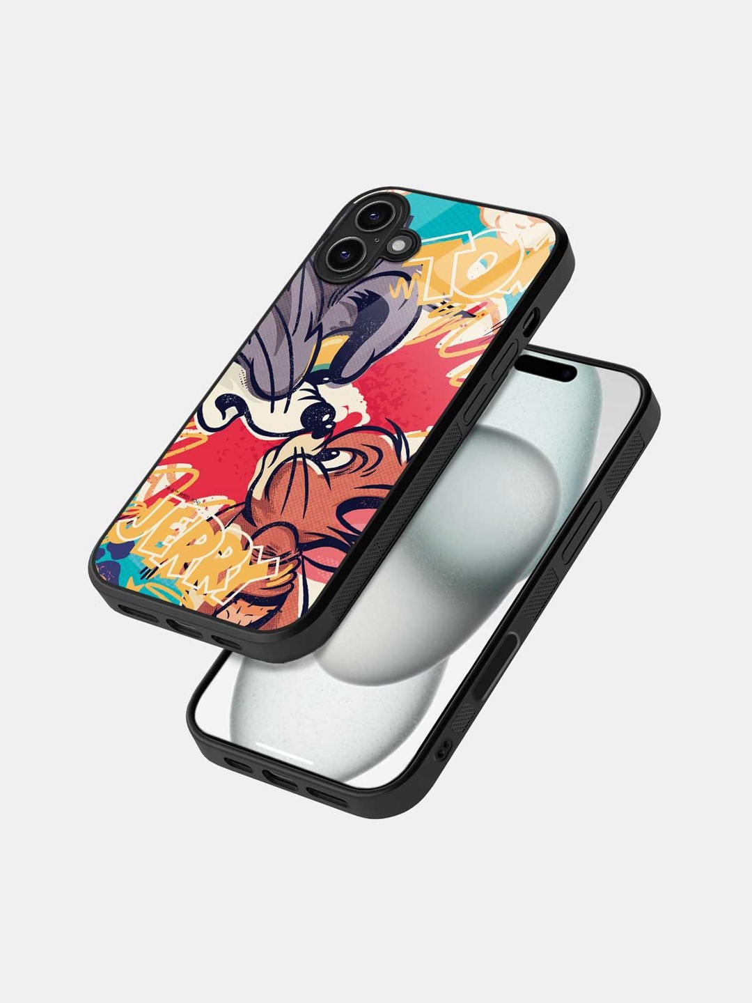 macmerise Cartoon Characters Printed iPhone 16 Bumper Case Mobile Accessories, Black
macmerise Cartoon Characters Printed iPhone 16 Bumper Case Mobile Accessories, Black