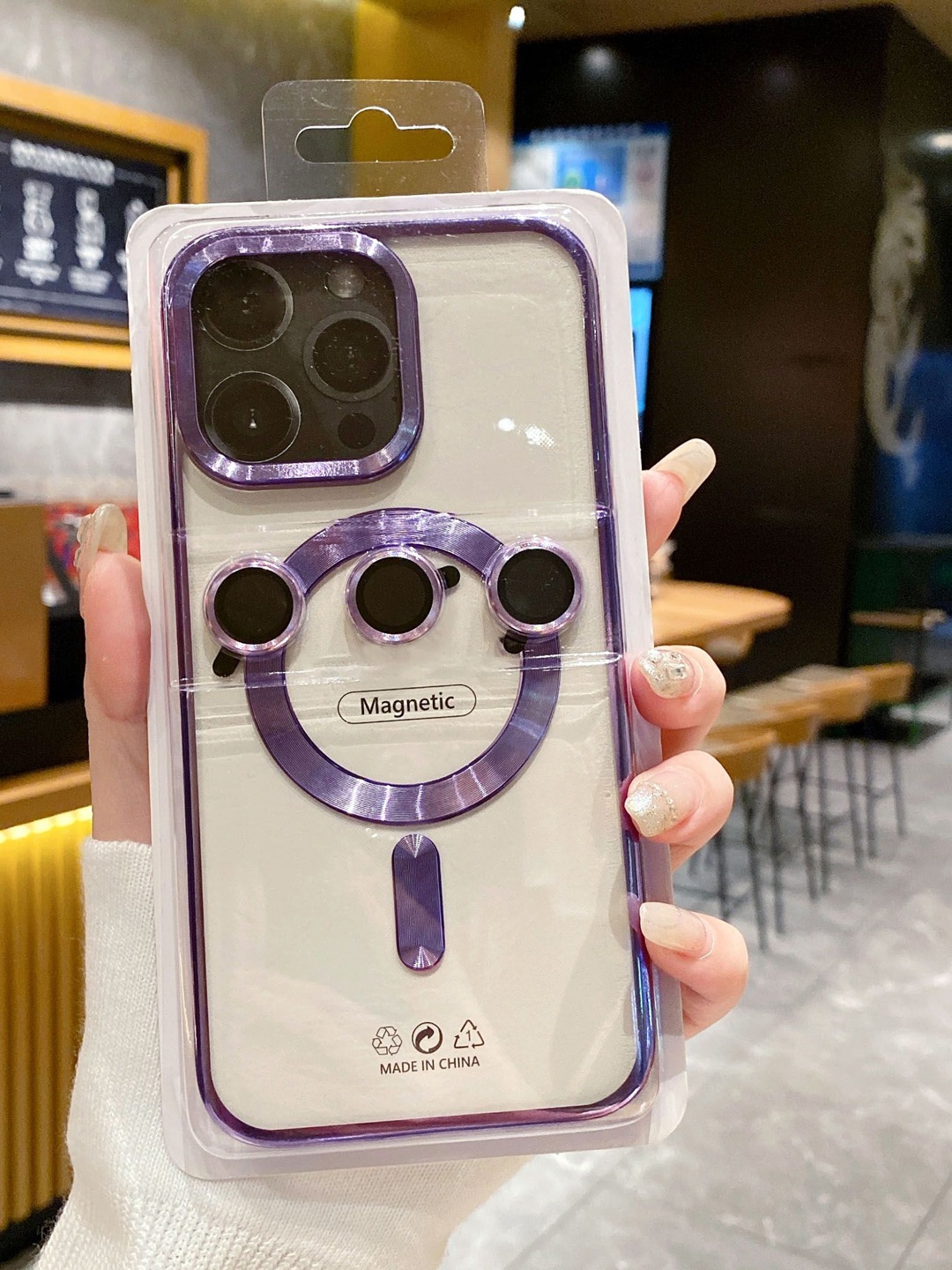 Luxury Kase Solid Printed iPhone 13 Pro Max Back Case Mobile Accessories, Purple
Luxury Kase Solid Printed iPhone 13 Pro Max Back Case Mobile Accessories, Purple