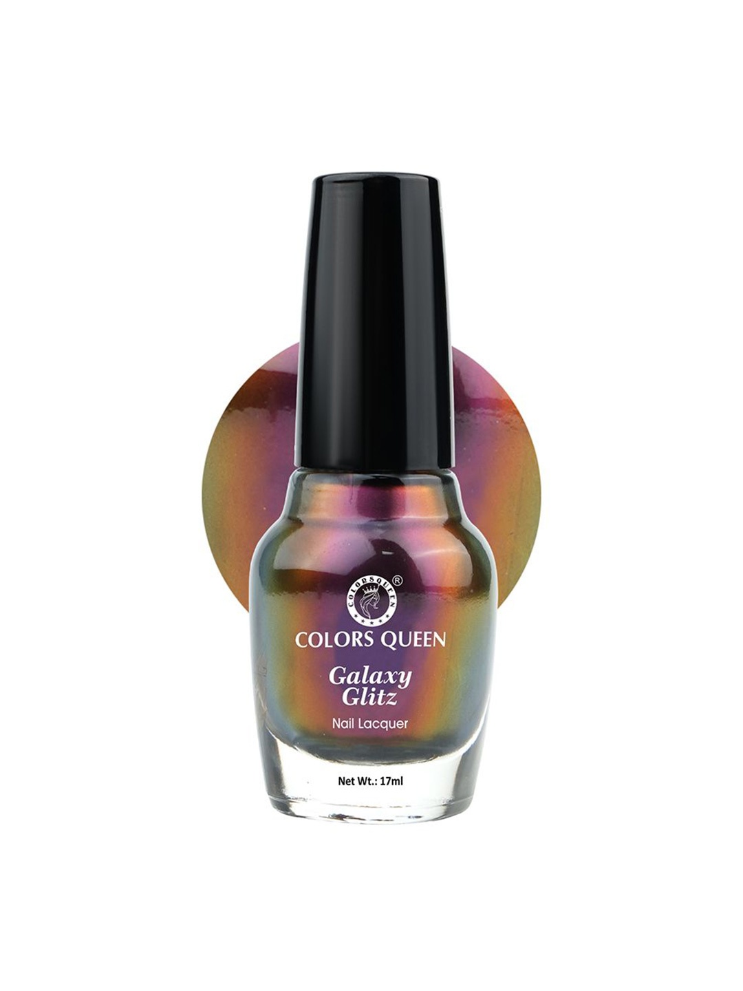Colors Queen Galaxy Glitz Long Lasting Nail Lacquer- 17ml - Northern Light - 35, Brown
Colors Queen Galaxy Glitz Long Lasting Nail Lacquer- 17ml - Northern Light - 35, Brown