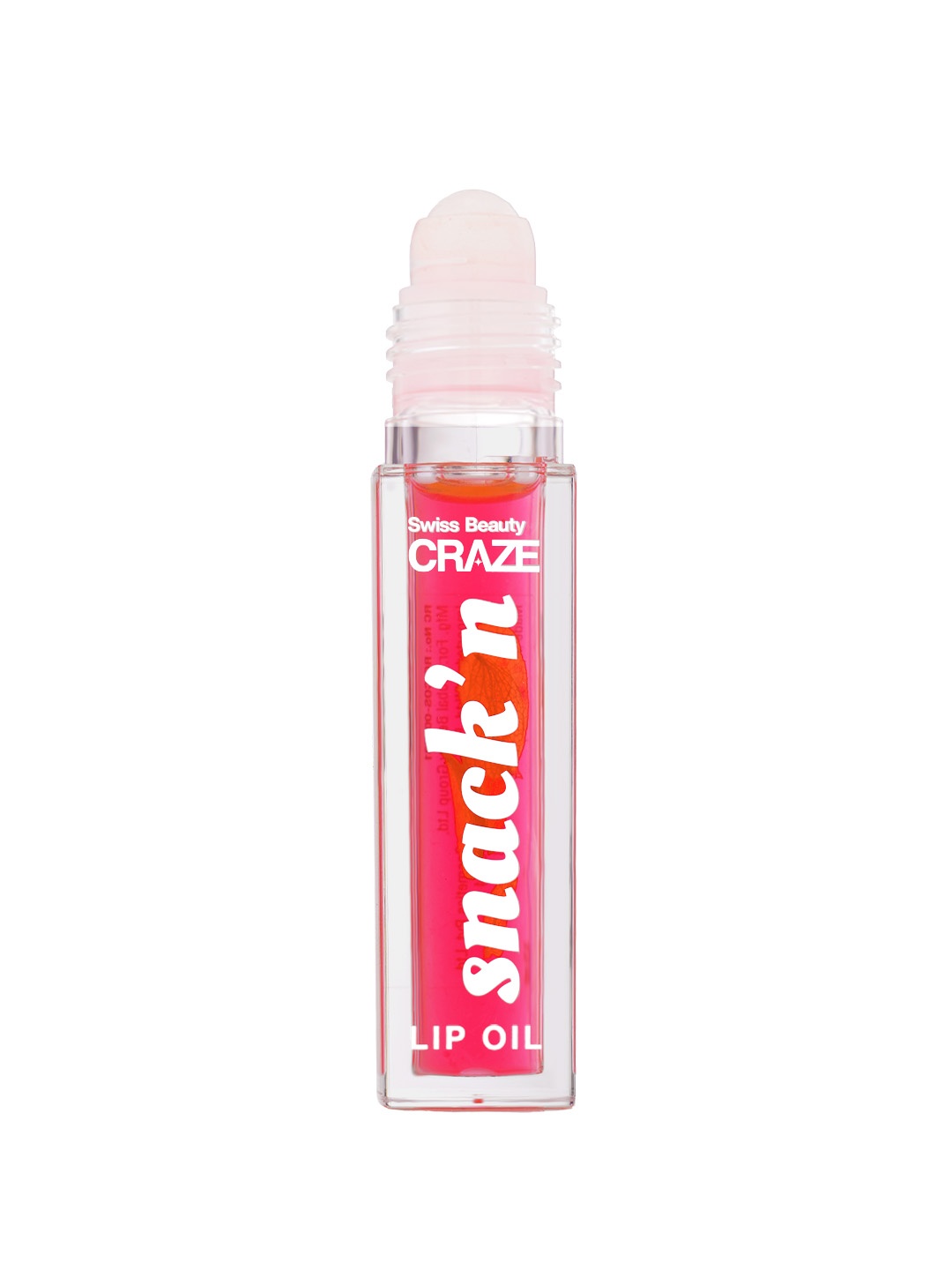 SWISS BEAUTY Craze Snack n Lip Oil with Vitamin E & Hyaluronic Acid 4.5 ml - Apple Tart 02, Red
SWISS BEAUTY Craze Snack n Lip Oil with Vitamin E & Hyaluronic Acid 4.5 ml - Apple Tart 02, Red