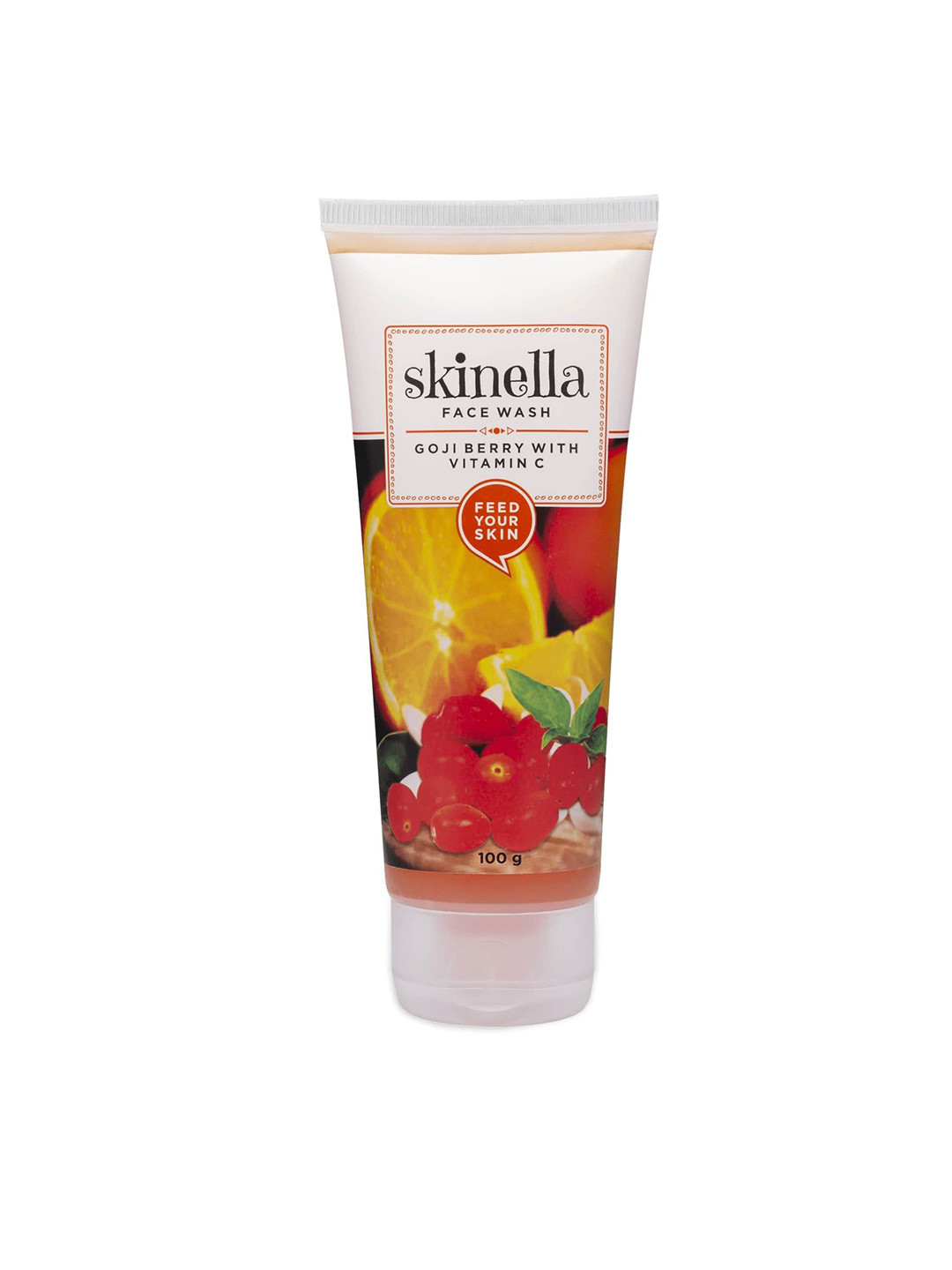 skinella Face Wash Goji Berry With Vitamin C - 100 ml, Green
skinella Face Wash Goji Berry With Vitamin C - 100 ml, Green