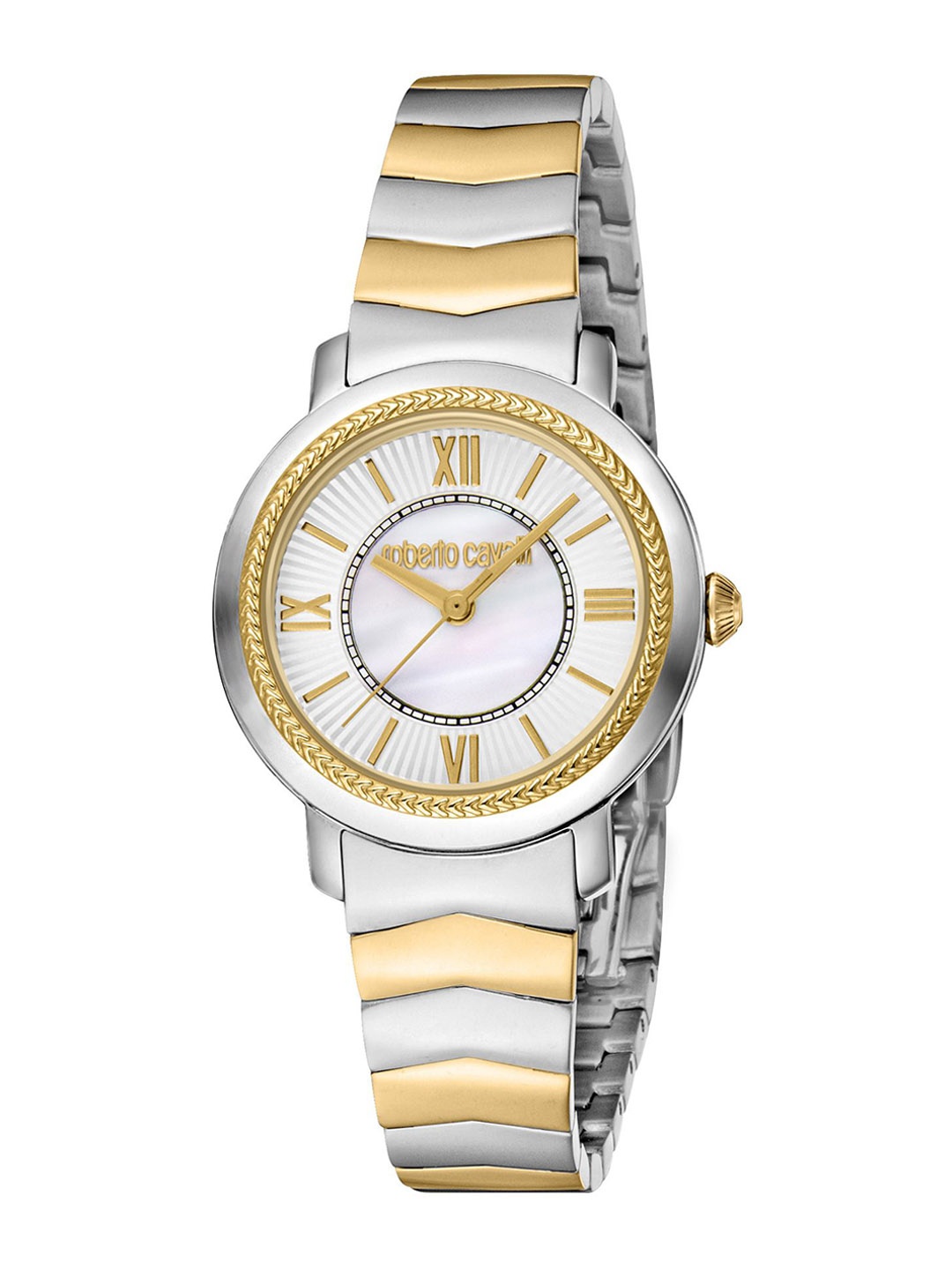 Roberto Cavalli Women Printed Dial & Stainless Steel Straps Analogue Watch RC5L056M0085, Multi
Roberto Cavalli Women Printed Dial & Stainless Steel Straps Analogue Watch RC5L056M0085, Multi