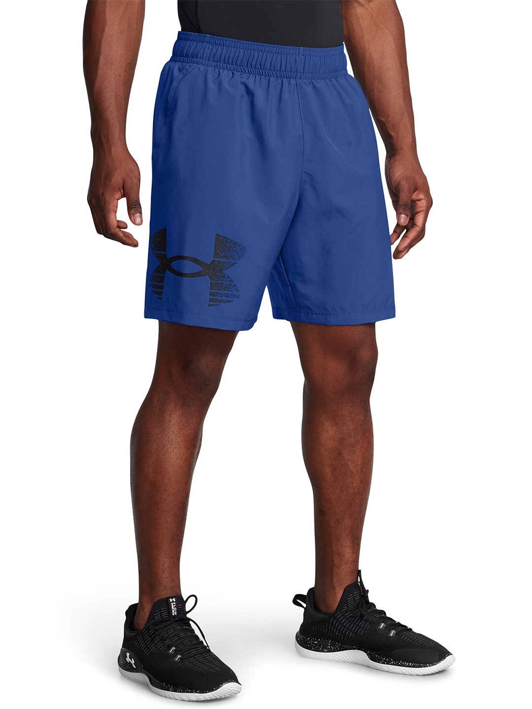 UNDER ARMOUR Men Brand Logo Print Moisture-Wicking Loose Fit Tech Training Shorts, Blue
UNDER ARMOUR Men Brand Logo Print Moisture-Wicking Loose Fit Tech Training Shorts, Blue
