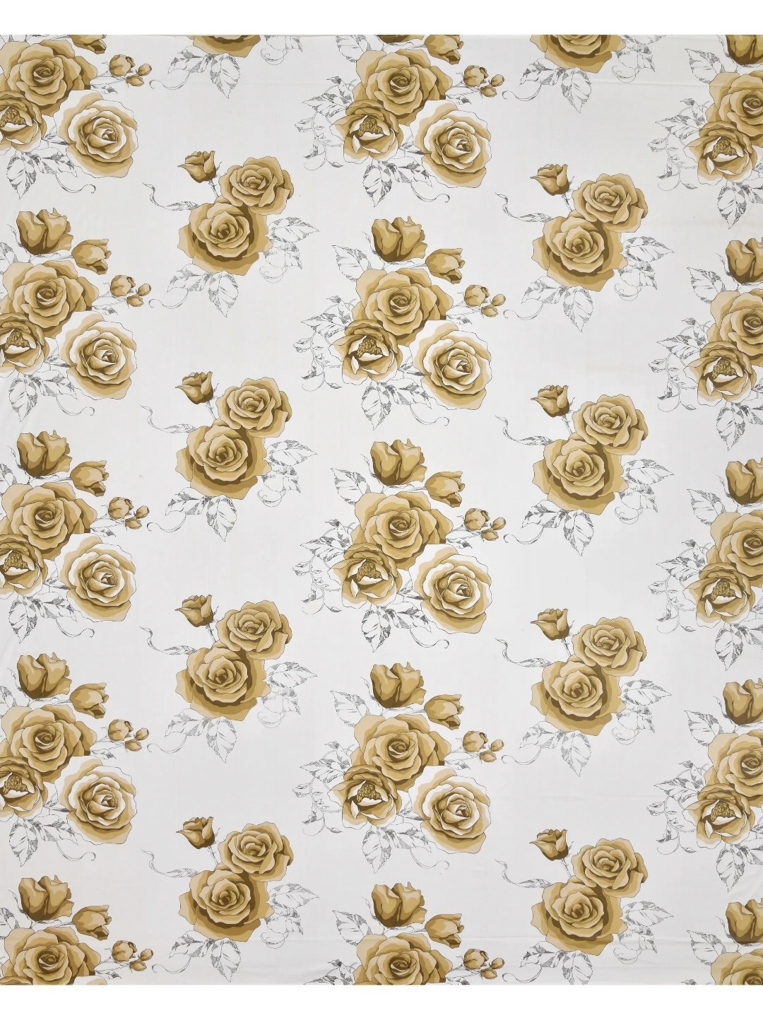 LIVING ROOTS Yellow & White Floral 210 TC Pure Cotton King Bedsheet Set 2.18 m x 2.64 m
LIVING ROOTS Yellow & White Floral 210 TC Pure Cotton King Bedsheet Set 2.18 m x 2.64 m
