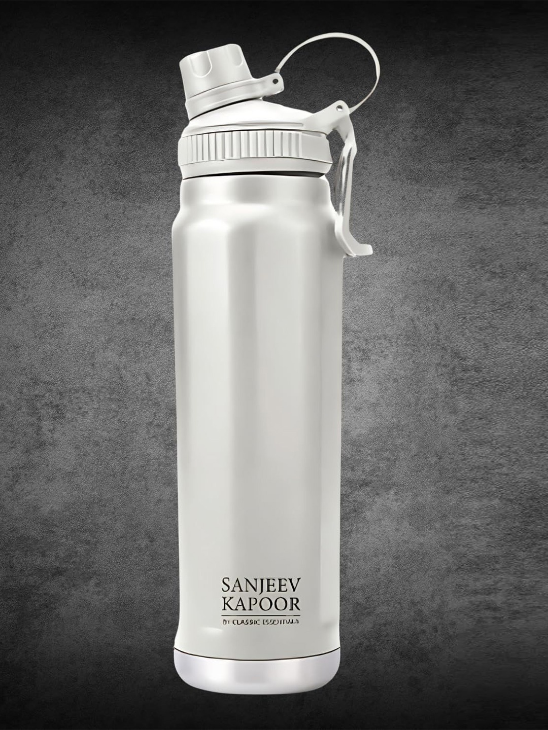 Classic Essentials Urban Stainless Steel Double Wall, Vacuum Insulated Water 800 ml Flask, White
Classic Essentials Urban Stainless Steel Double Wall, Vacuum Insulated Water 800 ml Flask, White
