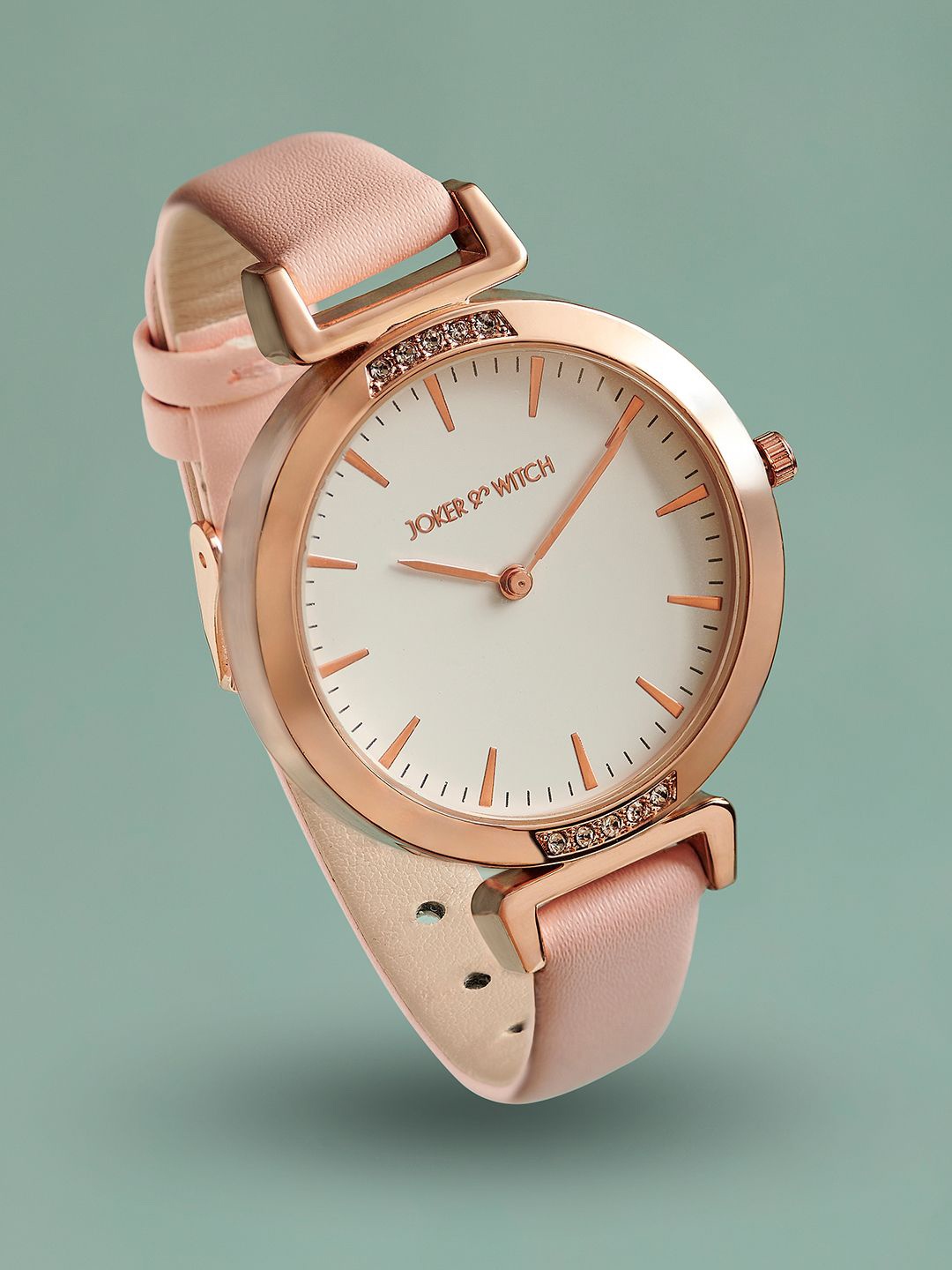JOKER & WITCH Women Dial & Leather Bracelet Style Straps Analogue Watch AMWW1017, Pink
JOKER & WITCH Women Dial & Leather Bracelet Style Straps Analogue Watch AMWW1017, Pink