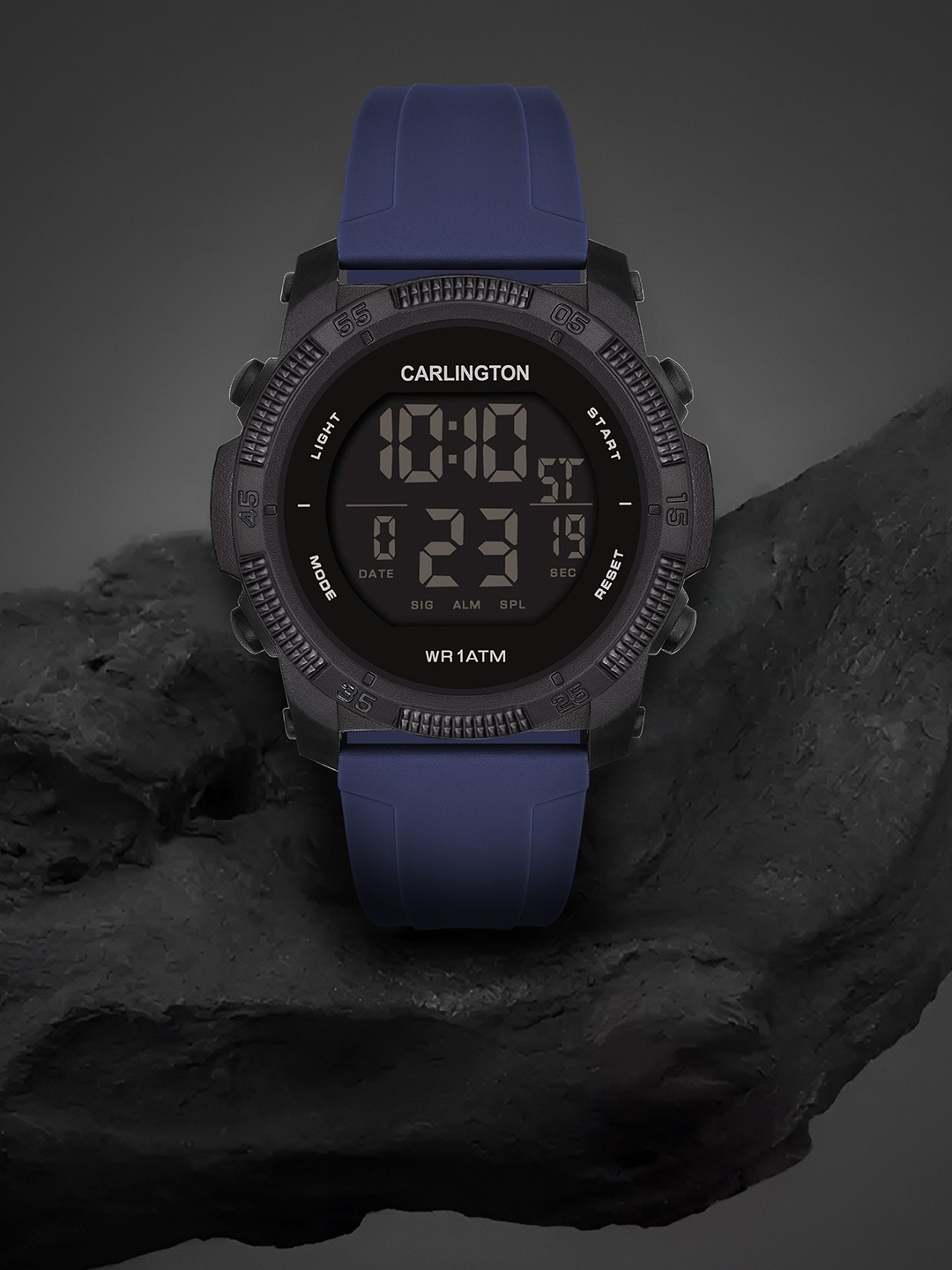 CARLINGTON Men Dial & Straps Digital Multi Function Watch Endurance 9133 blue, Black
CARLINGTON Men Dial & Straps Digital Multi Function Watch Endurance 9133 blue, Black