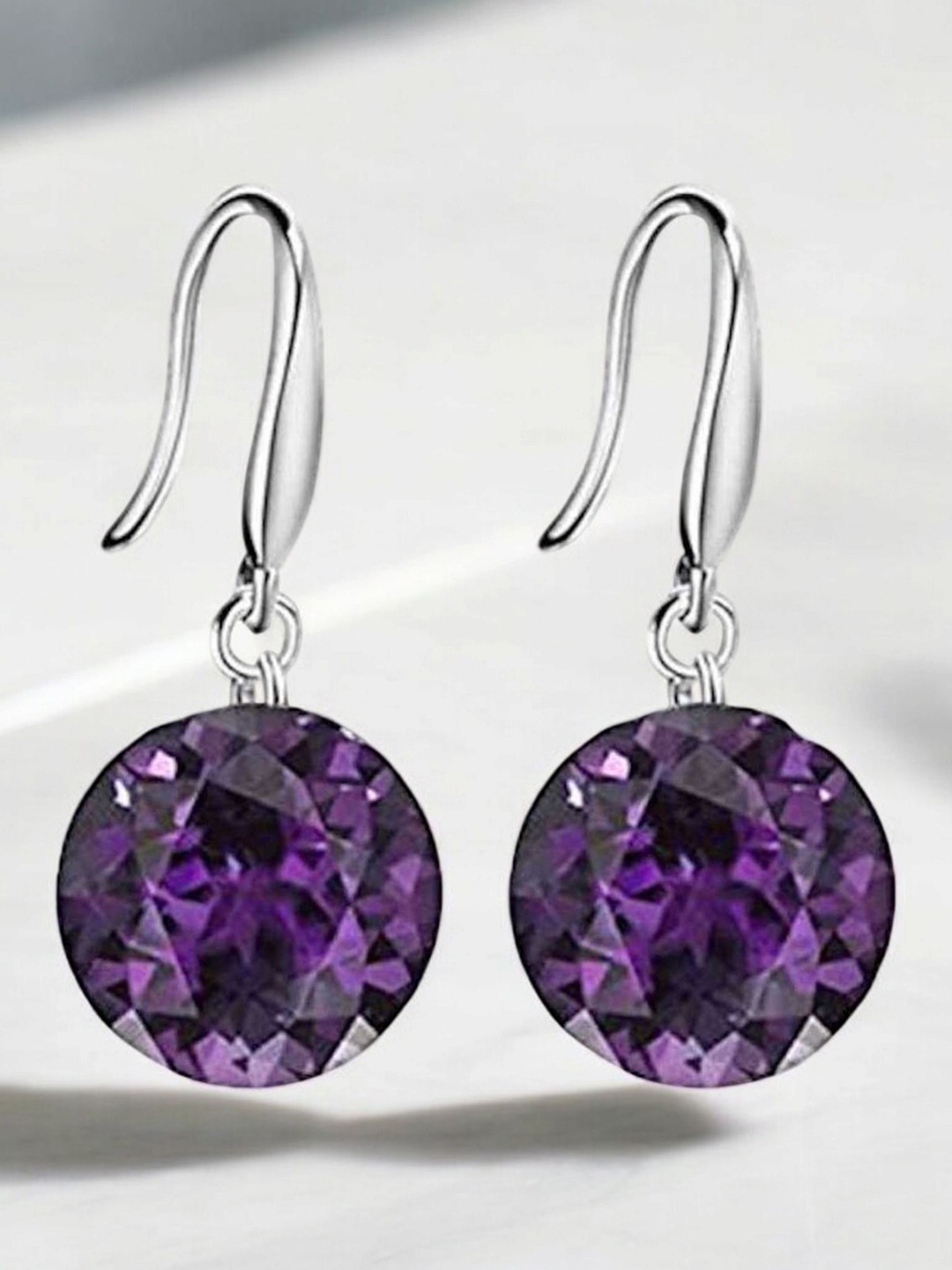 Nilu's Collection Set Of 2 Silver-Plated Cubic Zirconia Studded Contemporary Drop Earrings
Nilu's Collection Set Of 2 Silver-Plated Cubic Zirconia Studded Contemporary Drop Earrings