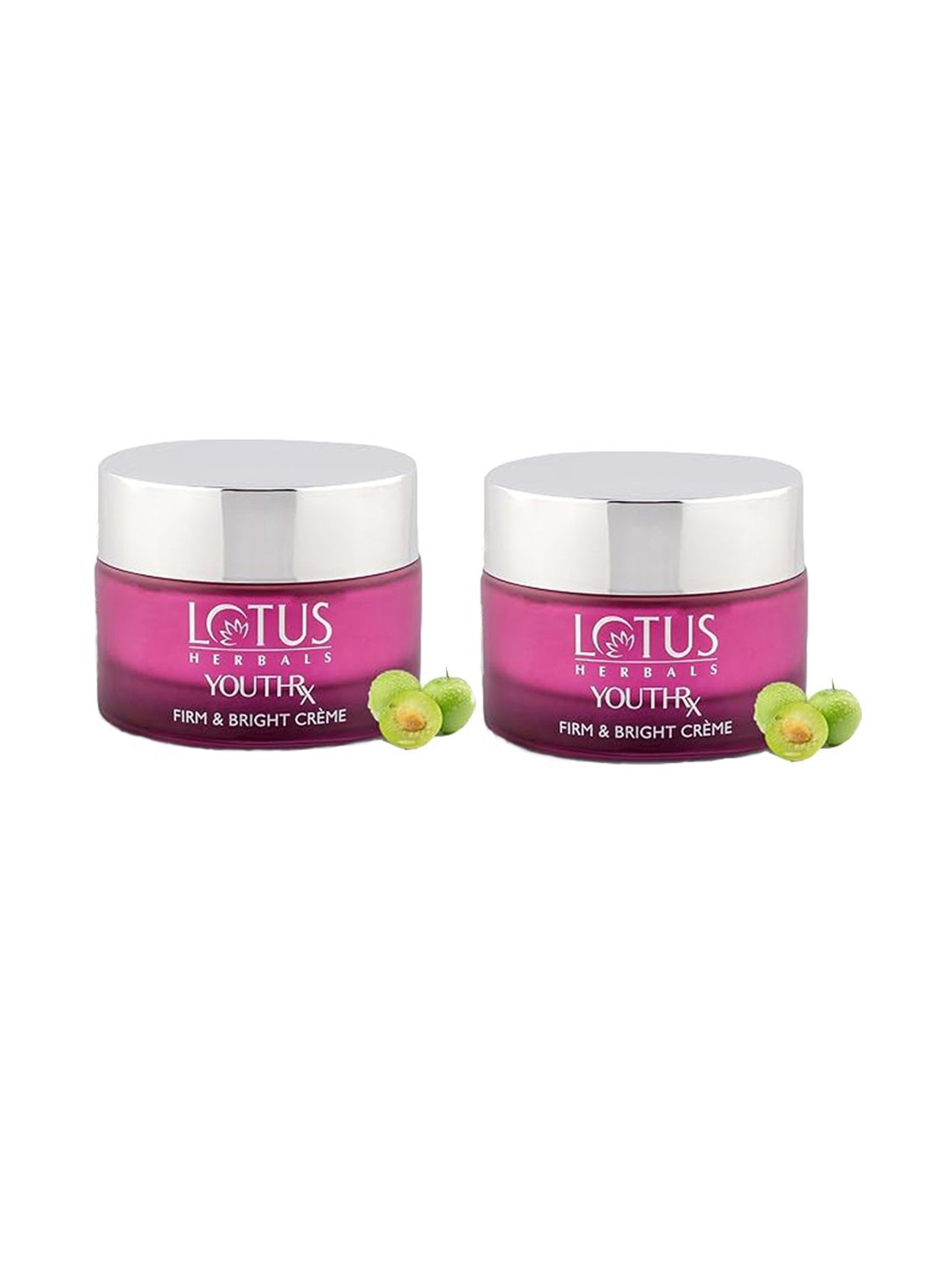 Lotus Herbals YouthRx Set of 2 Firm & Bright SPF 20 Day Cream with Vitamin C - 50 g each, Pink
Lotus Herbals YouthRx Set of 2 Firm & Bright SPF 20 Day Cream with Vitamin C - 50 g each, Pink