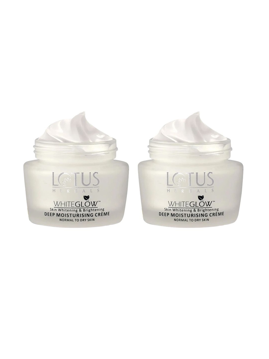 Lotus Herbals Whiteglow Set of 2 Skin Whitening SPF20 Deep Moisturising Cream - 60 g each, White
Lotus Herbals Whiteglow Set of 2 Skin Whitening SPF20 Deep Moisturising Cream - 60 g each, White