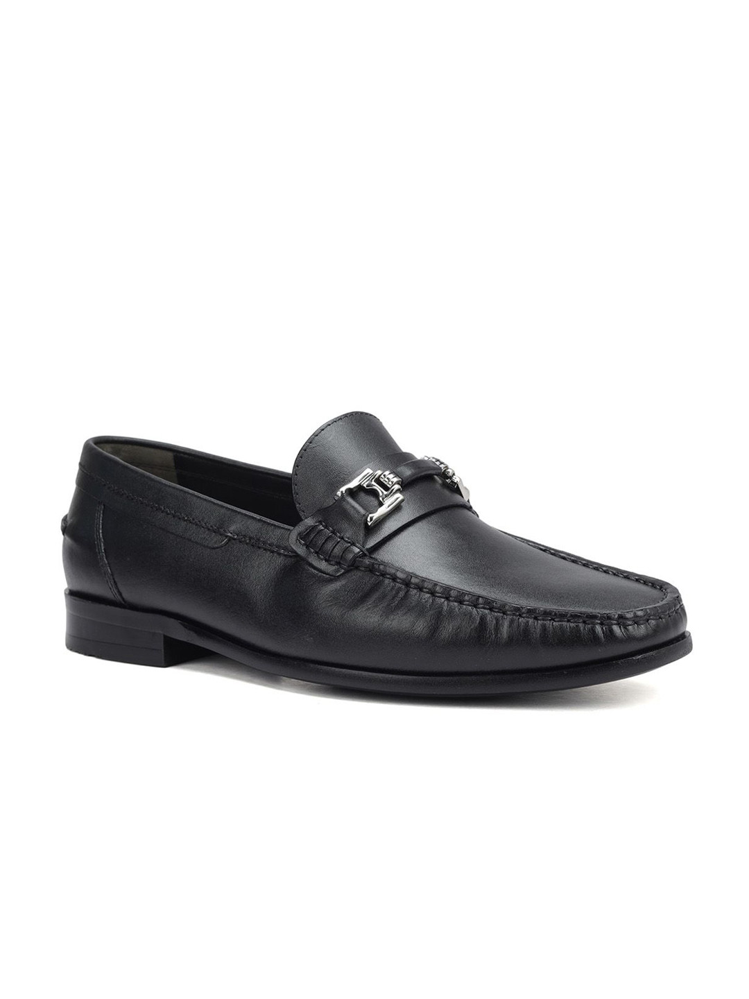ROSSO BRUNELLO Men Leather Formal Loafers, Black 
ROSSO BRUNELLO Men Leather Formal Loafers, Black