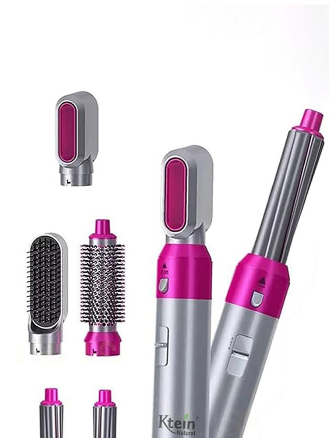 Ktein KT5IOS1 5-in-1 Hot Air Hair Styler with Straightening & Curling Brushes - Pink
Ktein KT5IOS1 5-in-1 Hot Air Hair Styler with Straightening & Curling Brushes - Pink